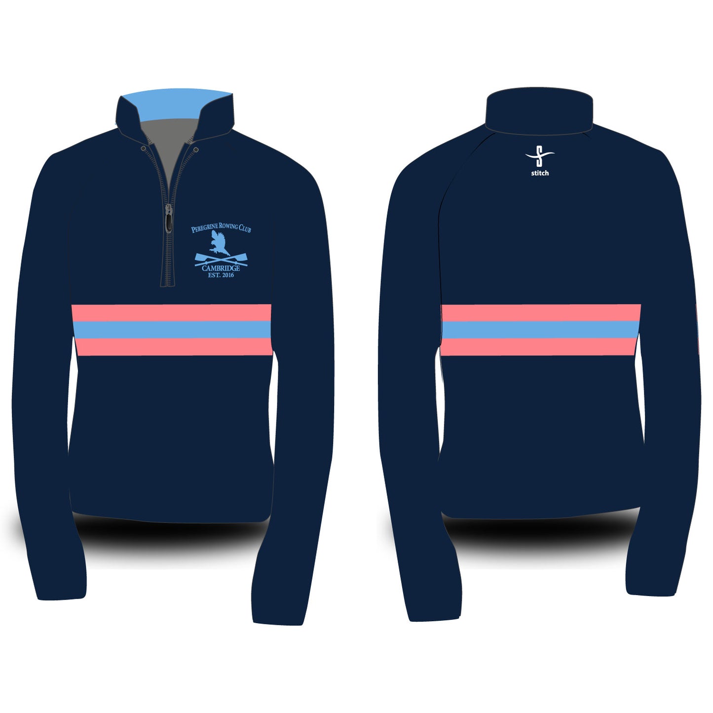 Peregrine Rowing Club Fleece Lined Midlayer TRAINING-WEAR