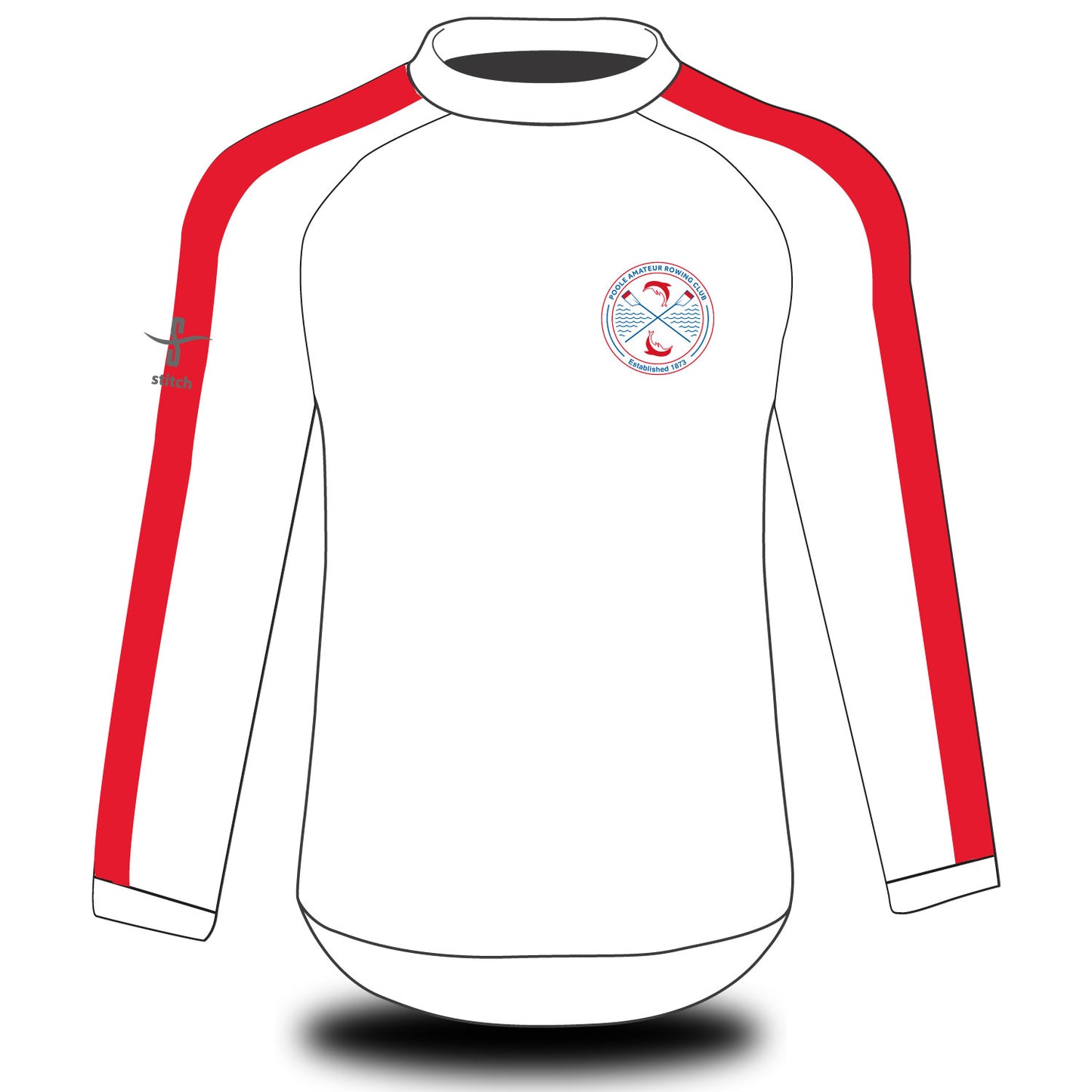 Poole Amateur Rowing Club Tech Top Long Sleeve