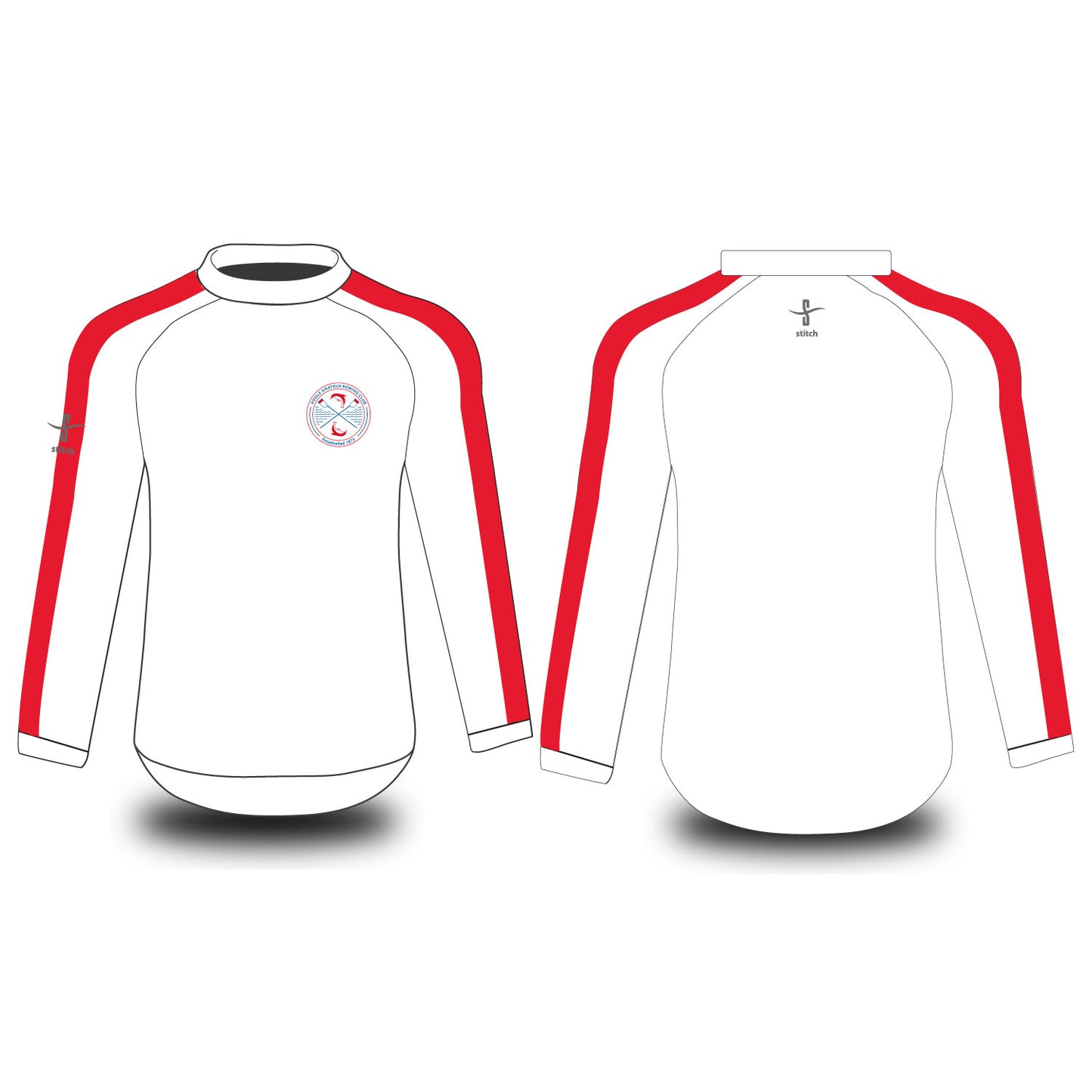 Poole Amateur Rowing Club Tech Top Long Sleeve