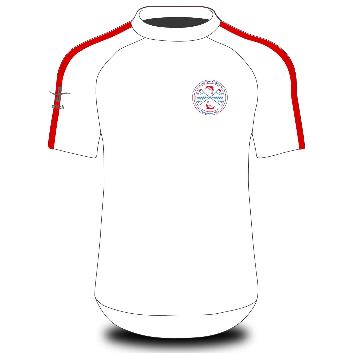 Poole Amateur Rowing Club Tech Top Short Sleeve