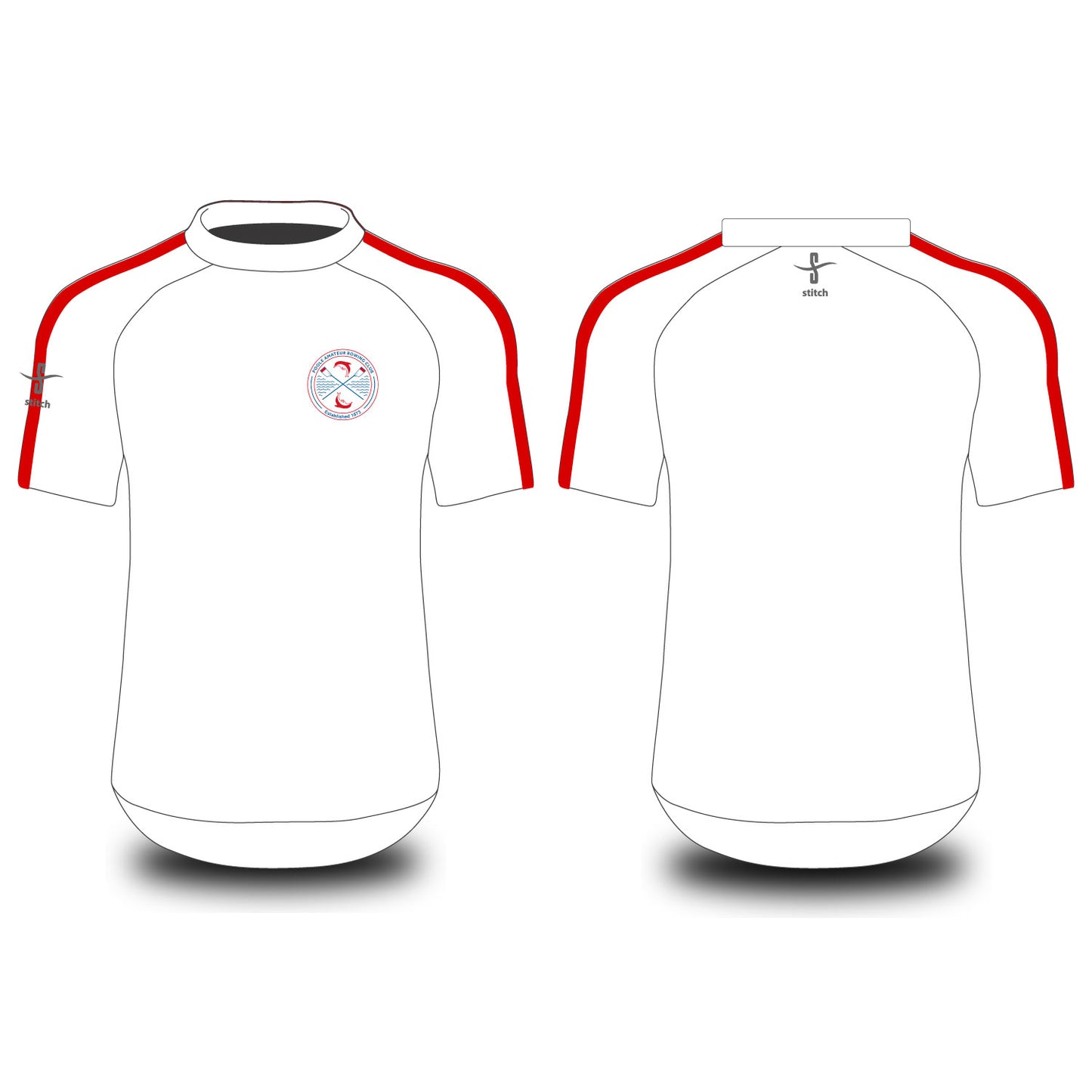 Poole Amateur Rowing Club Tech Top Short Sleeve