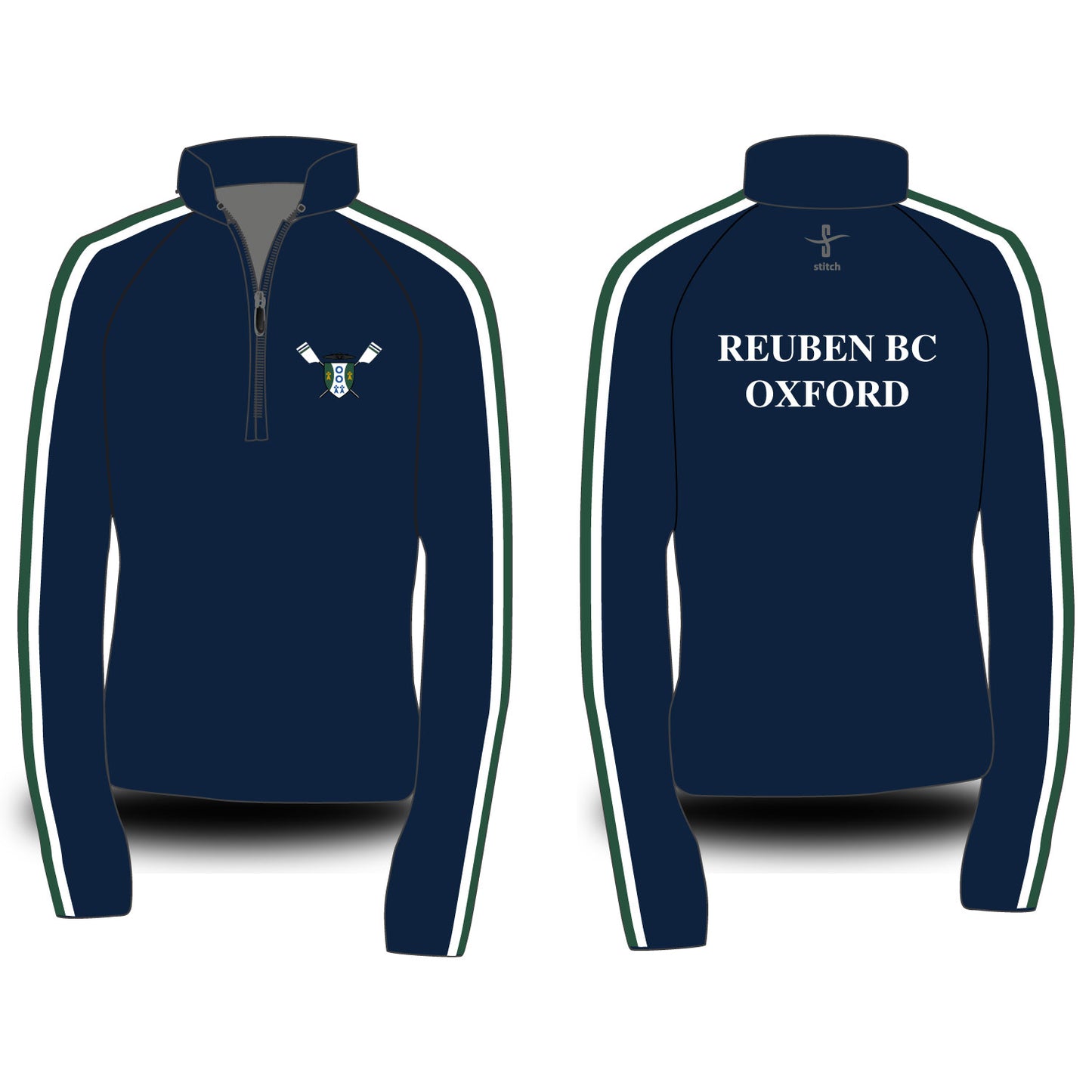 Reuben College Oxford Dark Morning Fleece