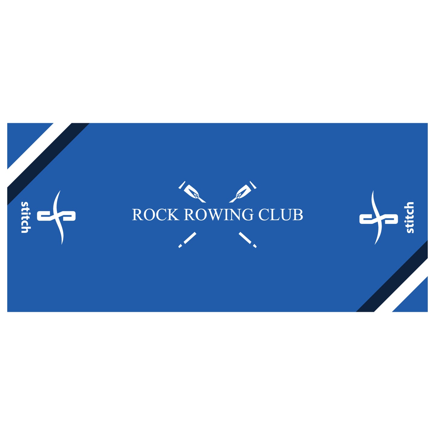 Rock Rowing Club Stripes Towel