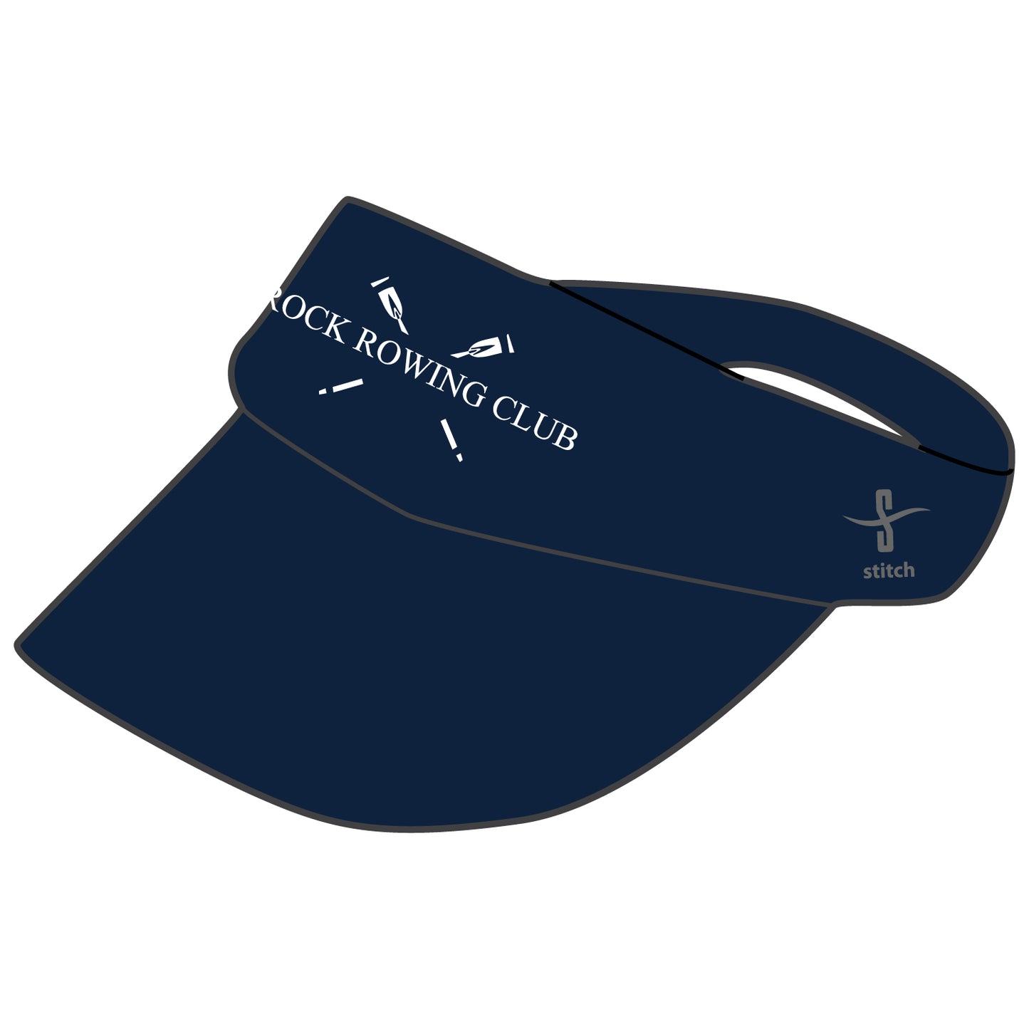Rock Rowing Club Visor