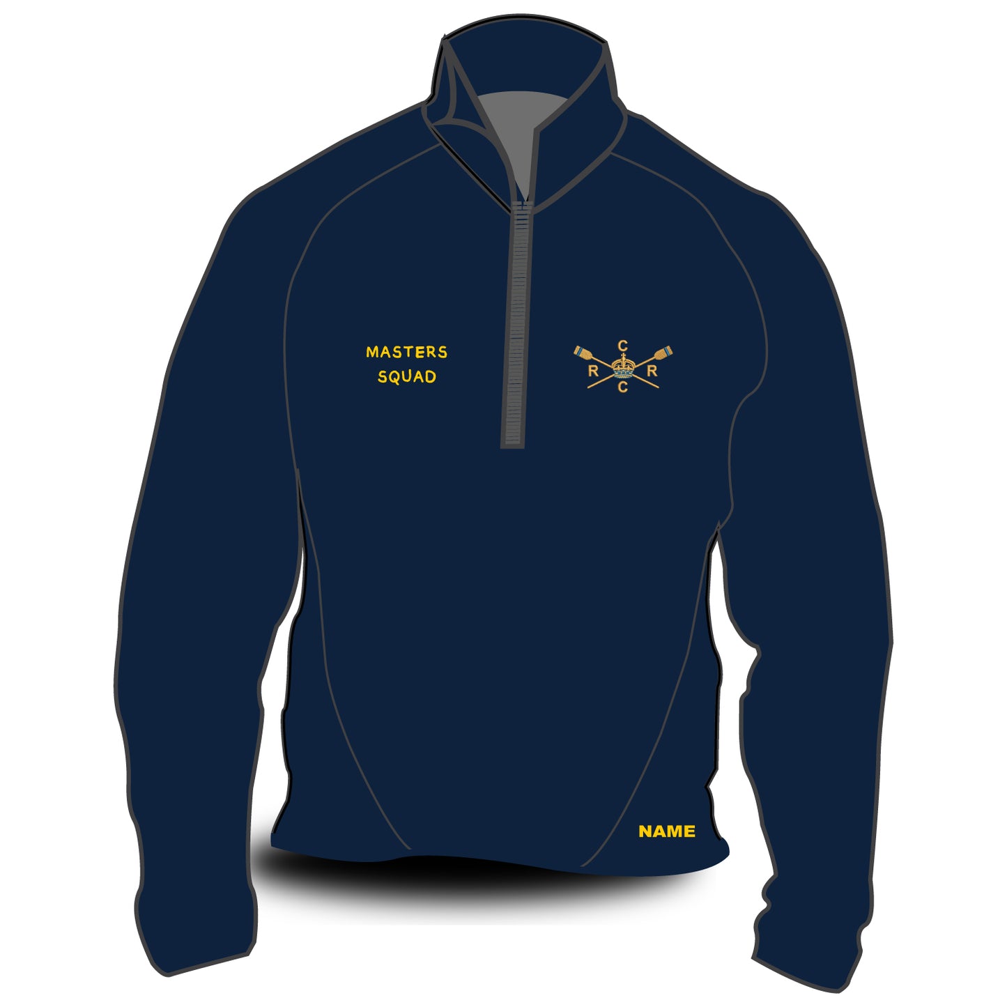 Royal Chester Rowing Club Hardshell Splash Jacket Option 1