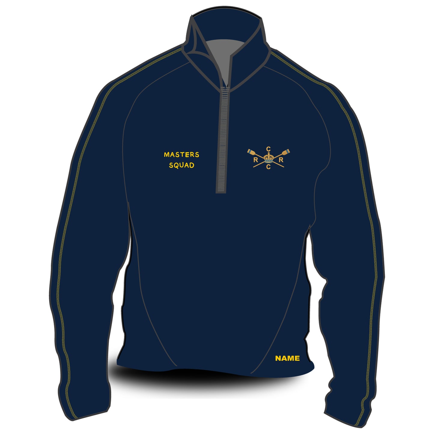 Royal Chester Rowing Club Hardshell Splash Jacket Option 3