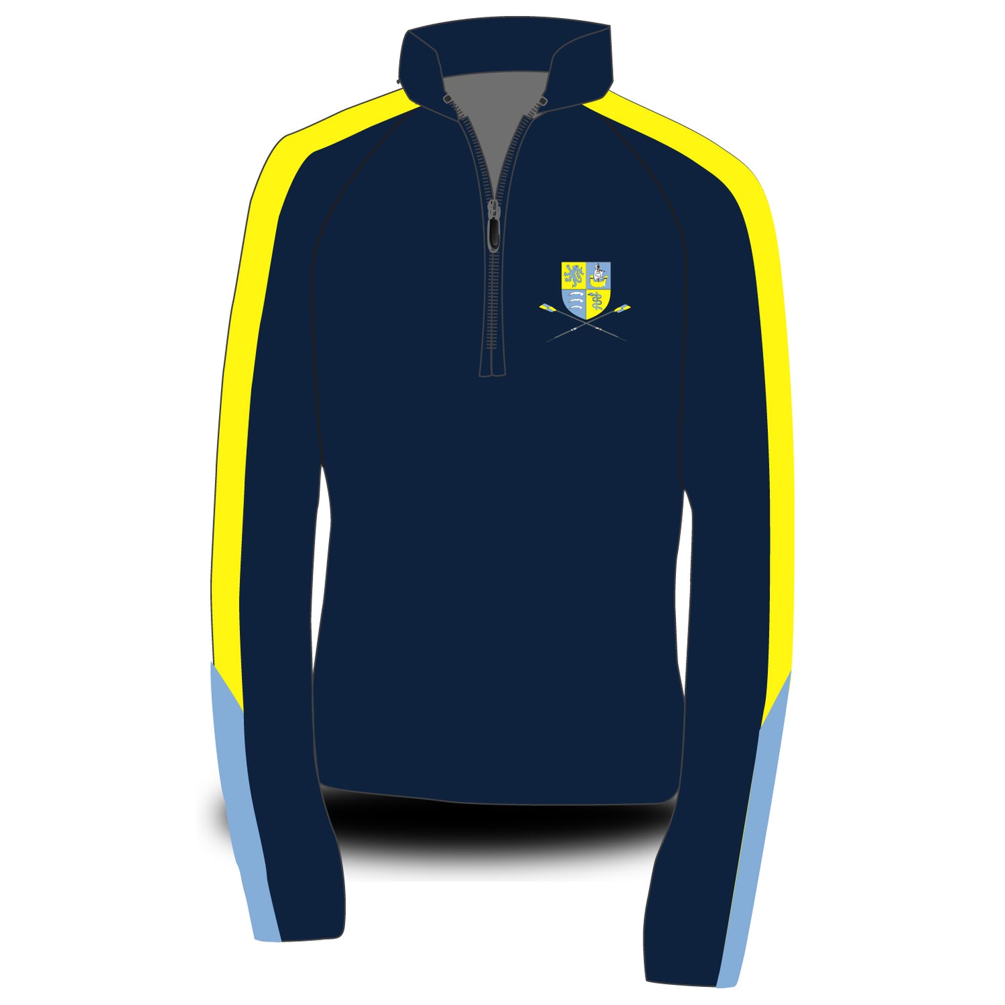 RUMSBC Dark Morning Fleece with Flash Stripe