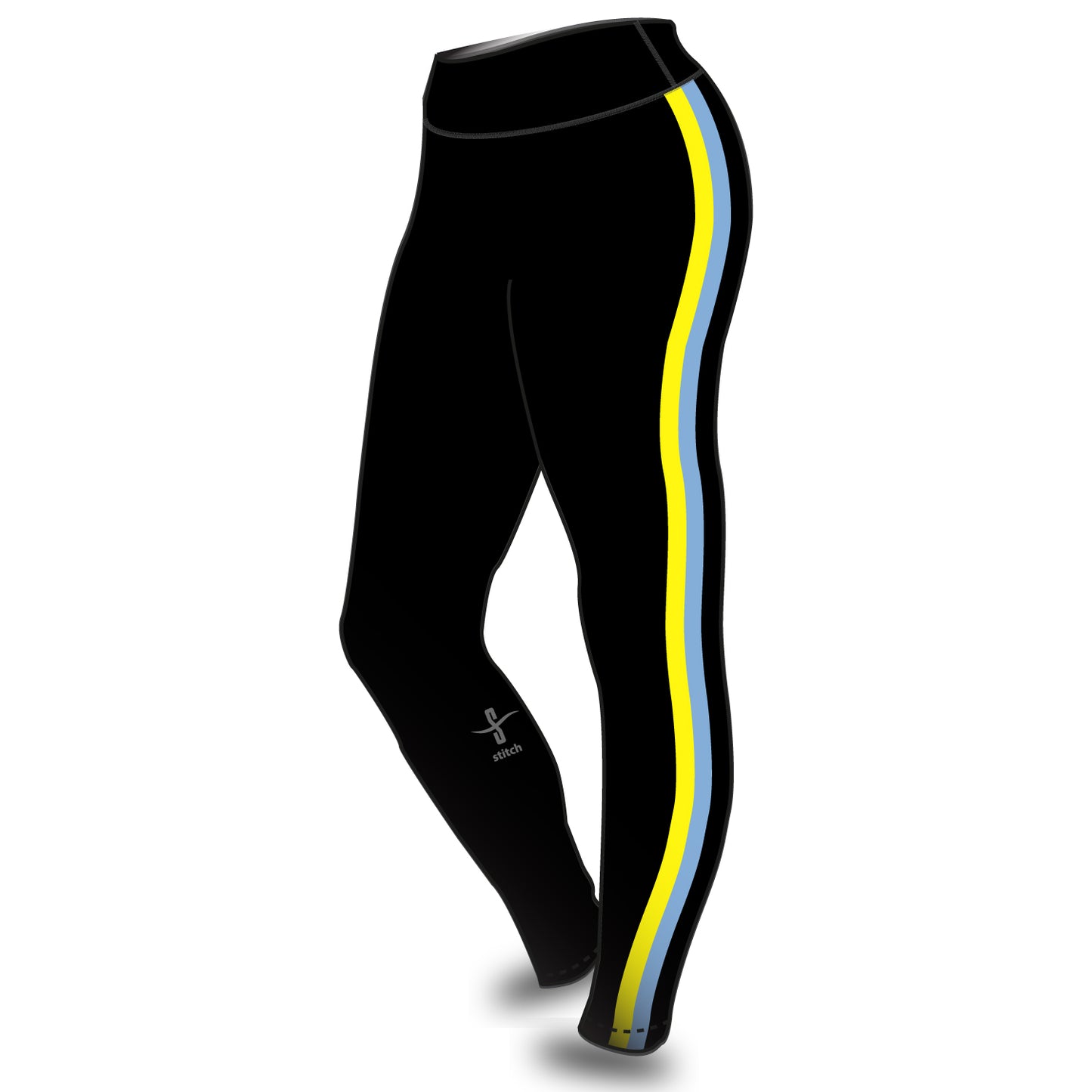 RUMSBC 2x1 Stripe Leggings