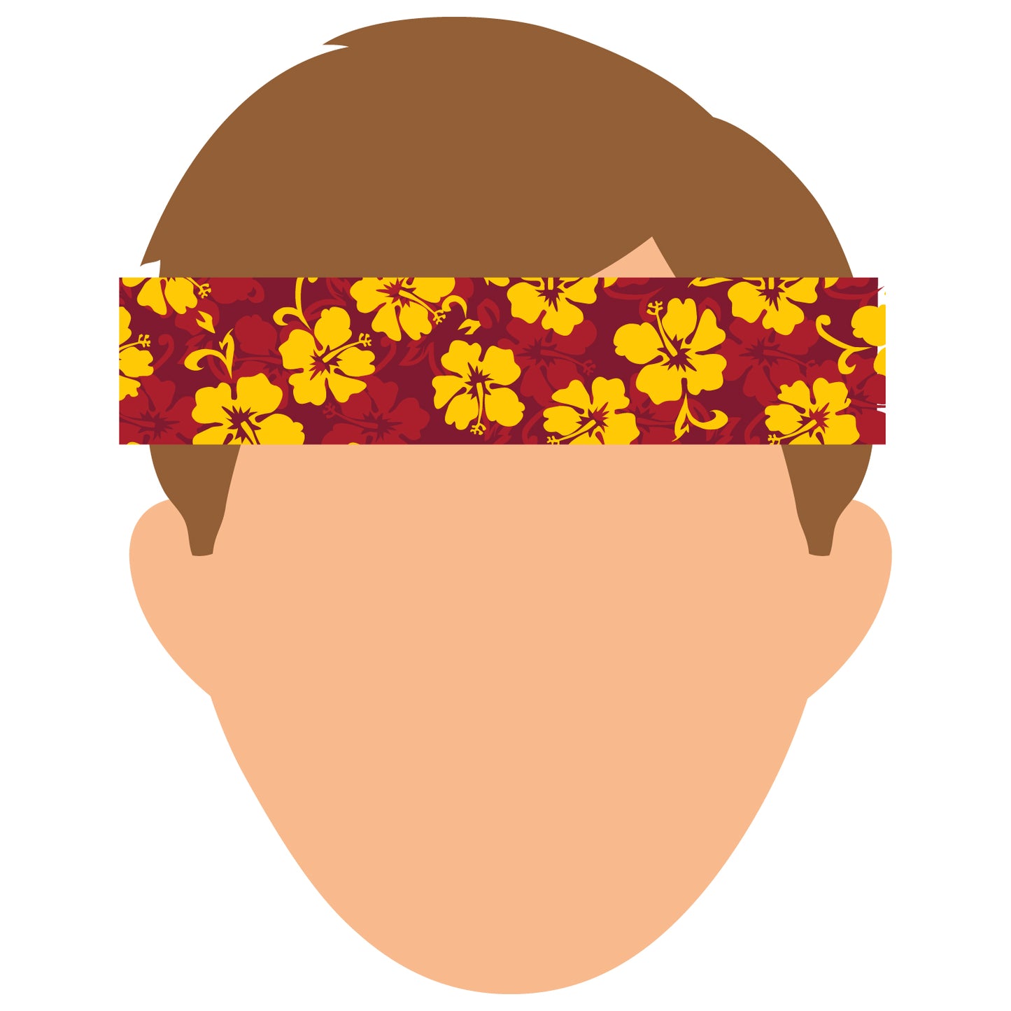 Selwyn College Cambridge Hibiscus Headband