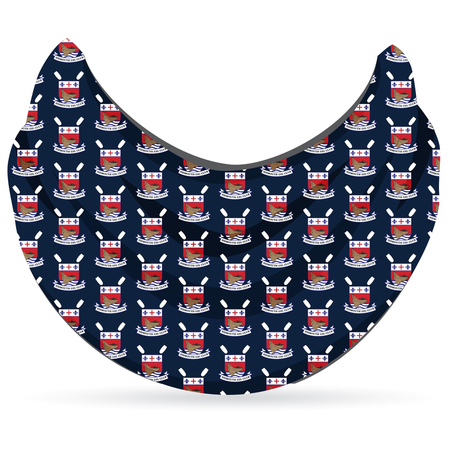 Sidmouth Gig Club Repeating Crest Snood