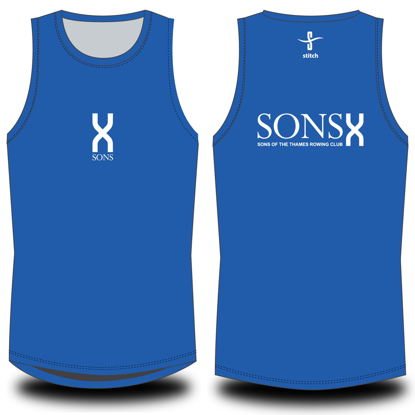 Sons Royal Blue Vest