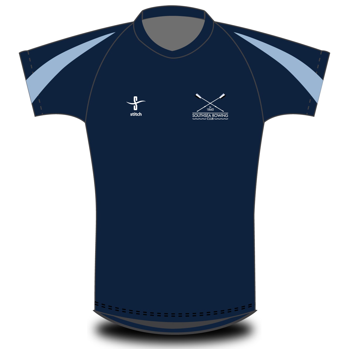 Southsea Rowing Club Flash T-shirt