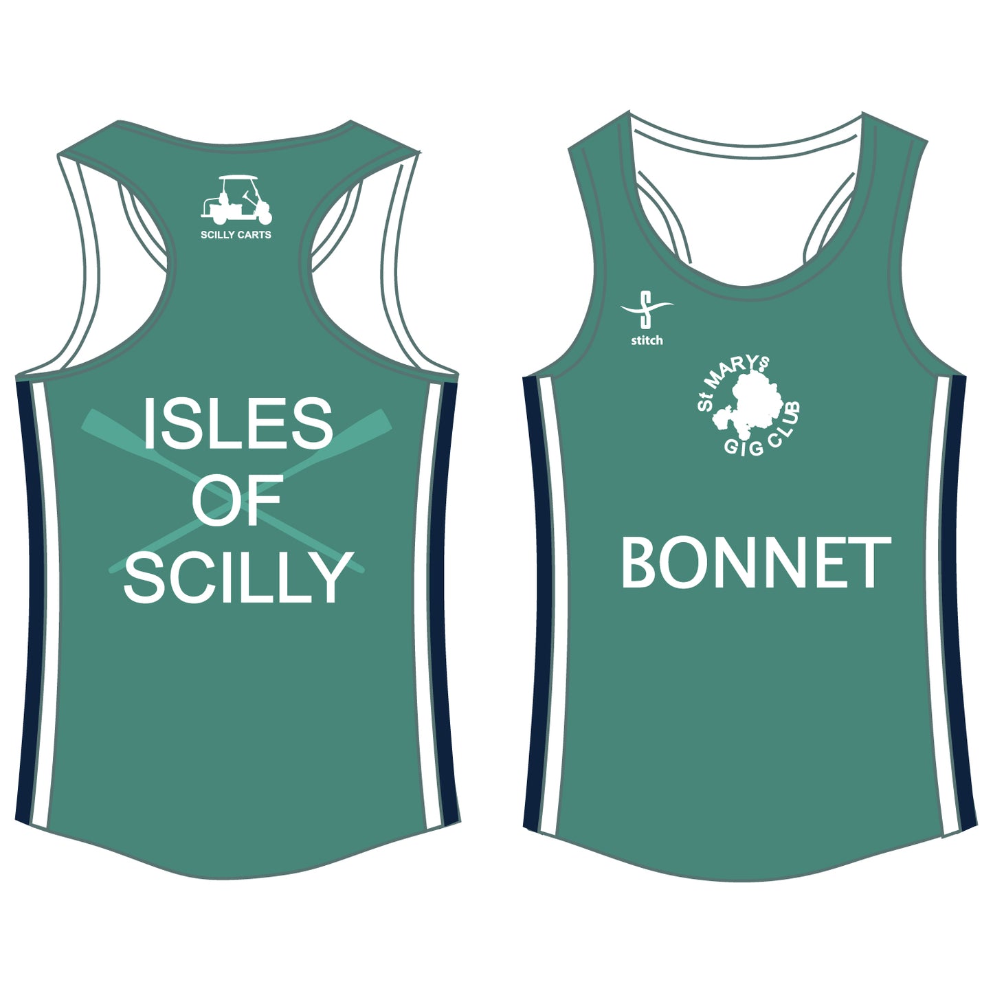 St Mary's Gig Club Bonnet Vest