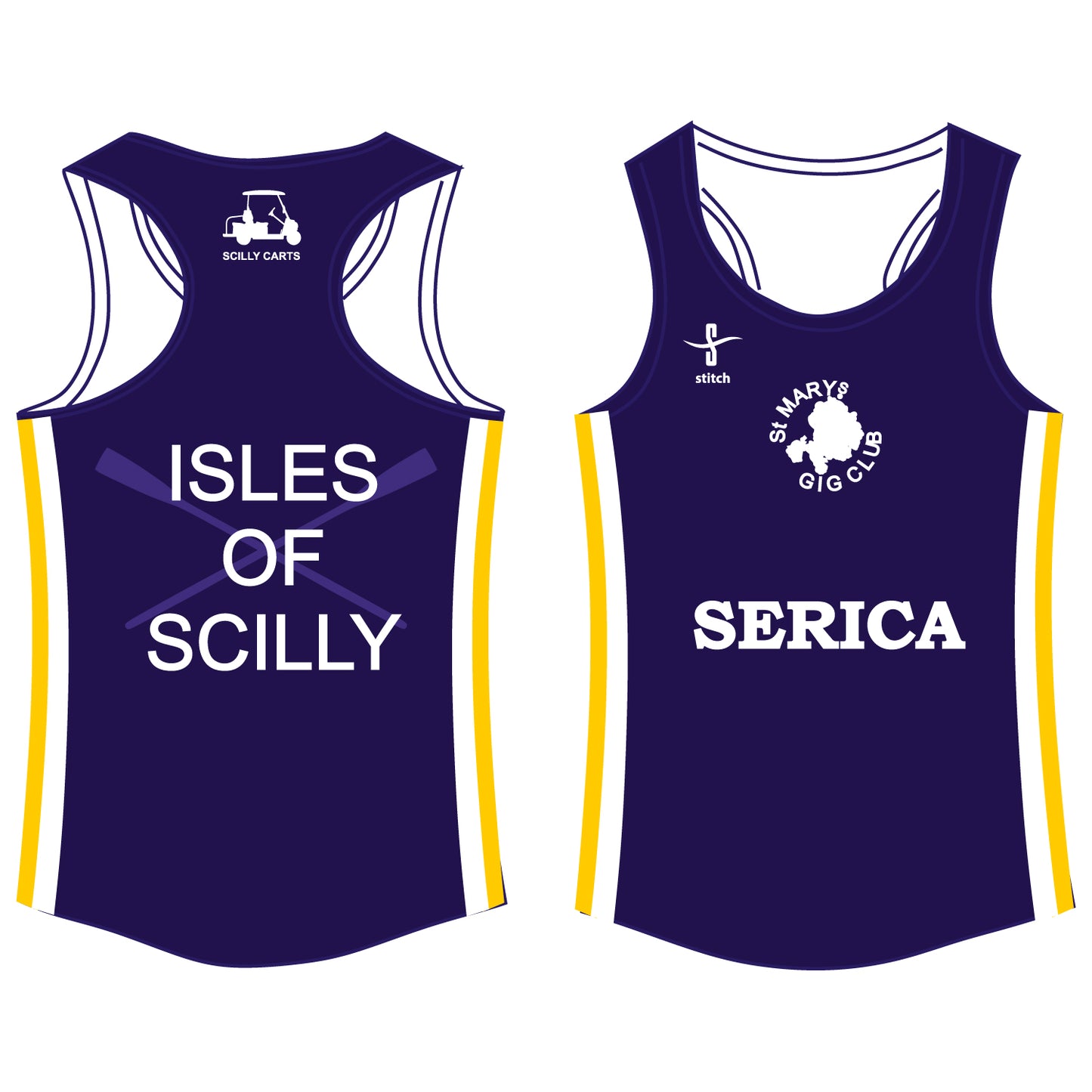 St Mary's Gig Club Serica Vest