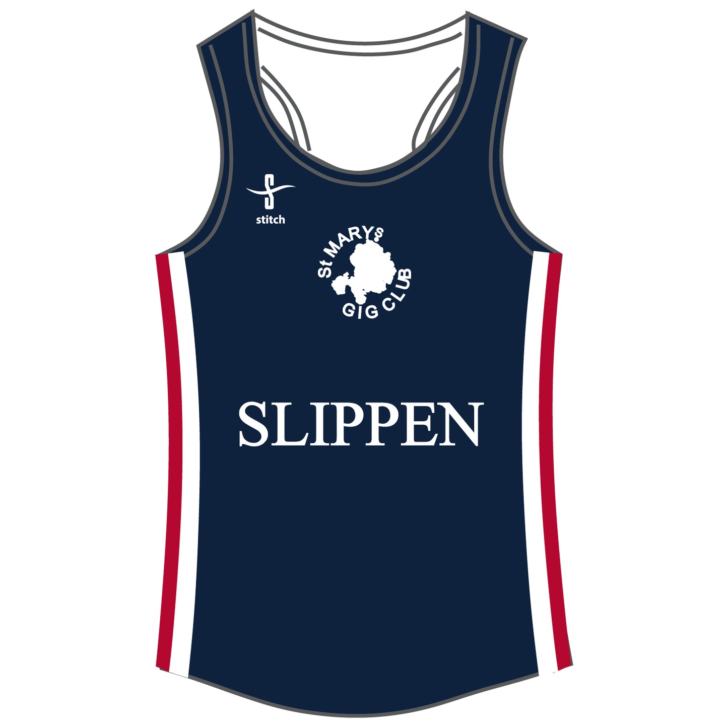 St Mary's Gig Club Slippen Vest
