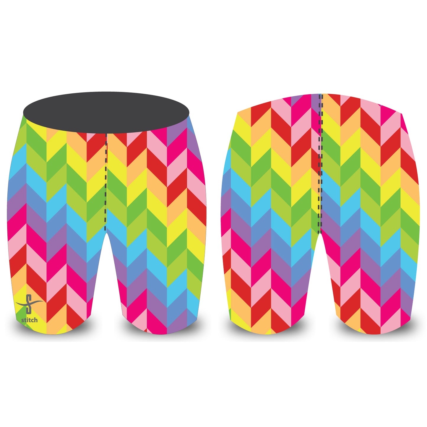 Stitch Rowing Neo Geo Rowing Shorts