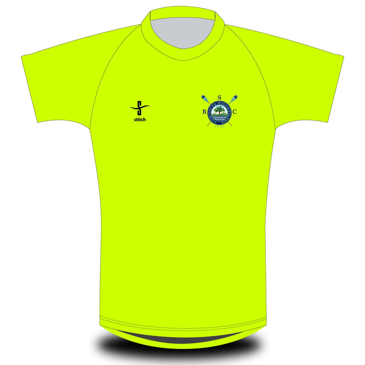 Stourport Boat Club Fluorescent Yellow T-shirt