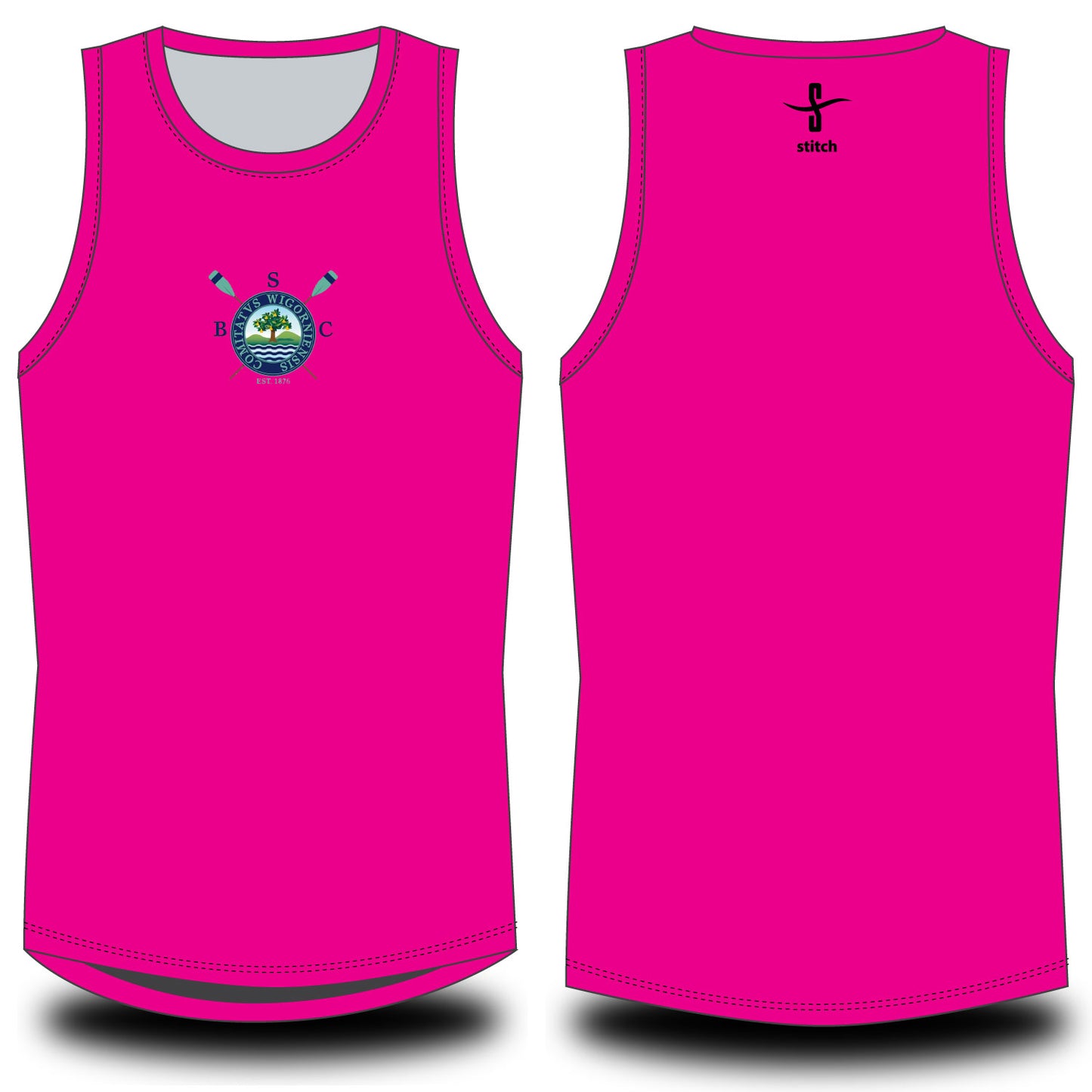 Stourport Boat Club Fluorescent Pink Vest
