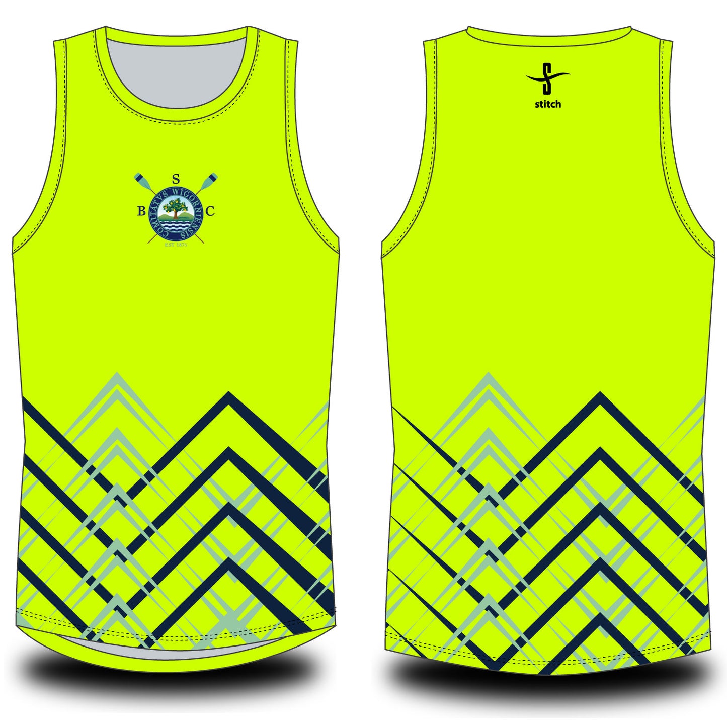 Stourport Boat Club Zig Zag Vest