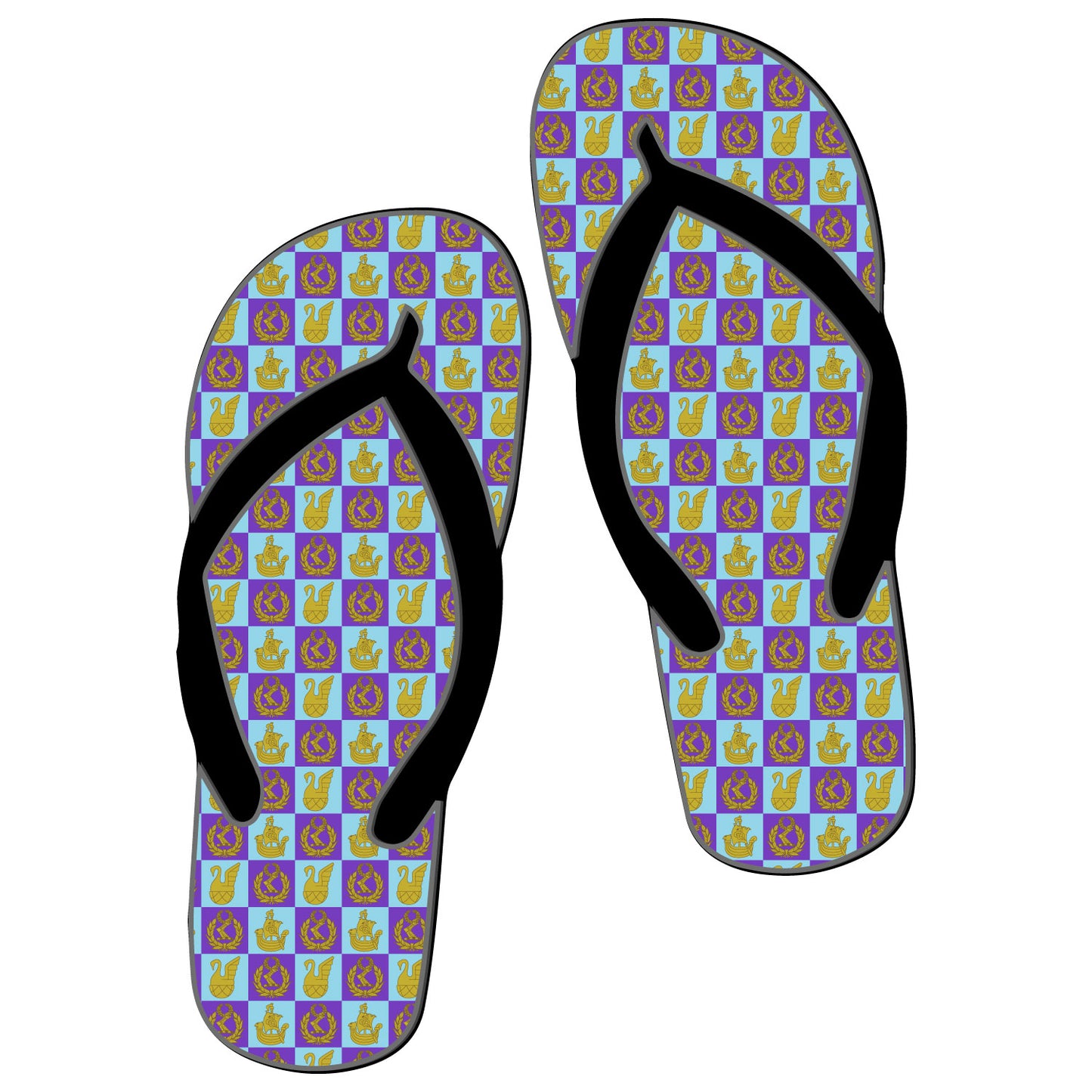 University College London Boat Club Flip Flops