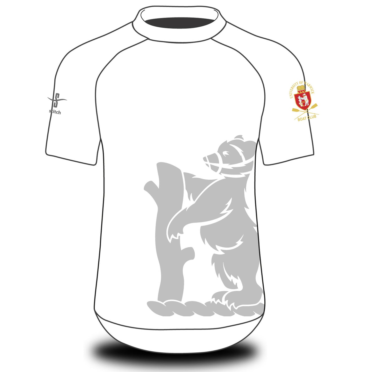 University of Warwick Boat Club Bear Tech Top Short Sleeve