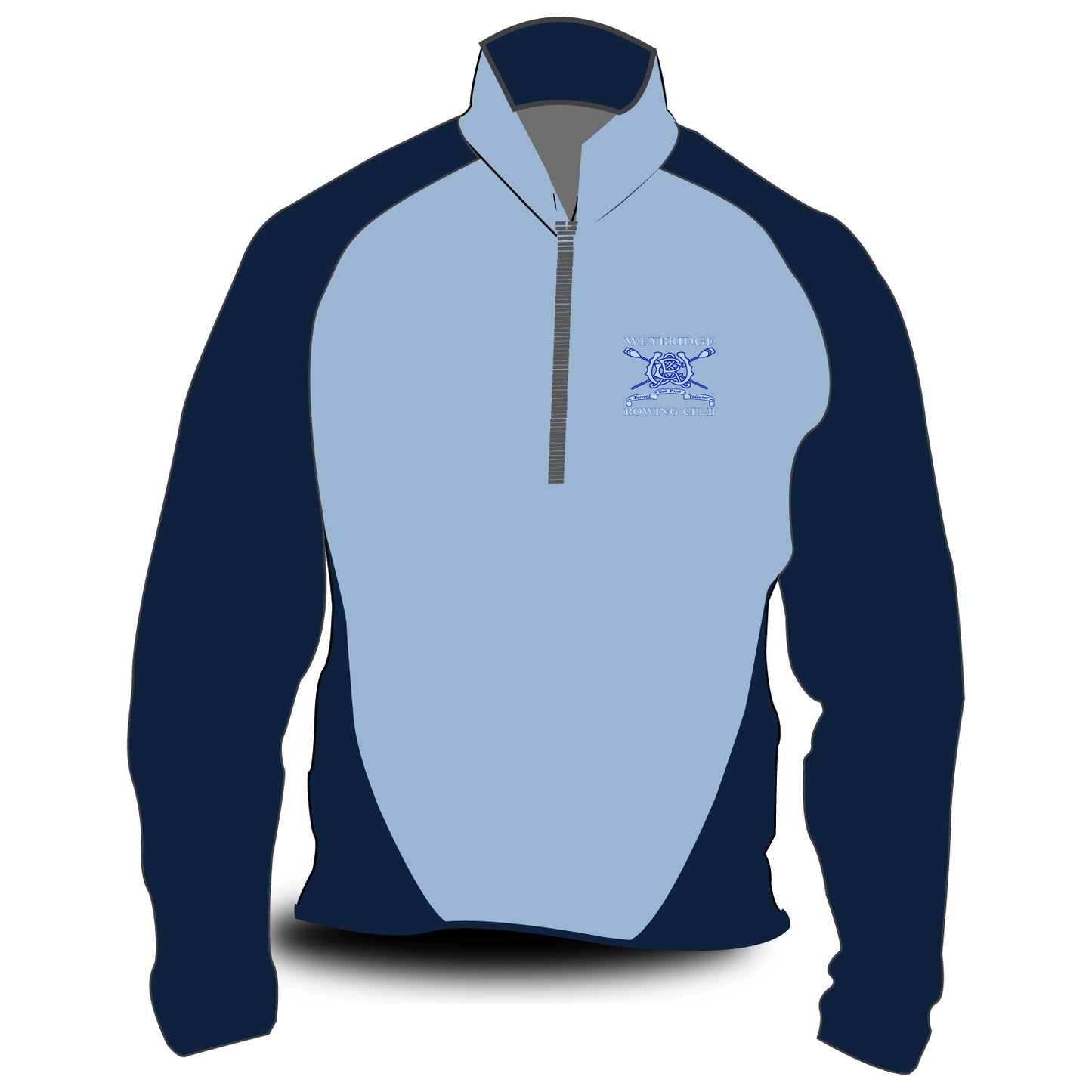 Weybridge Rowing Club Contrast Hardshell Splash Jacket