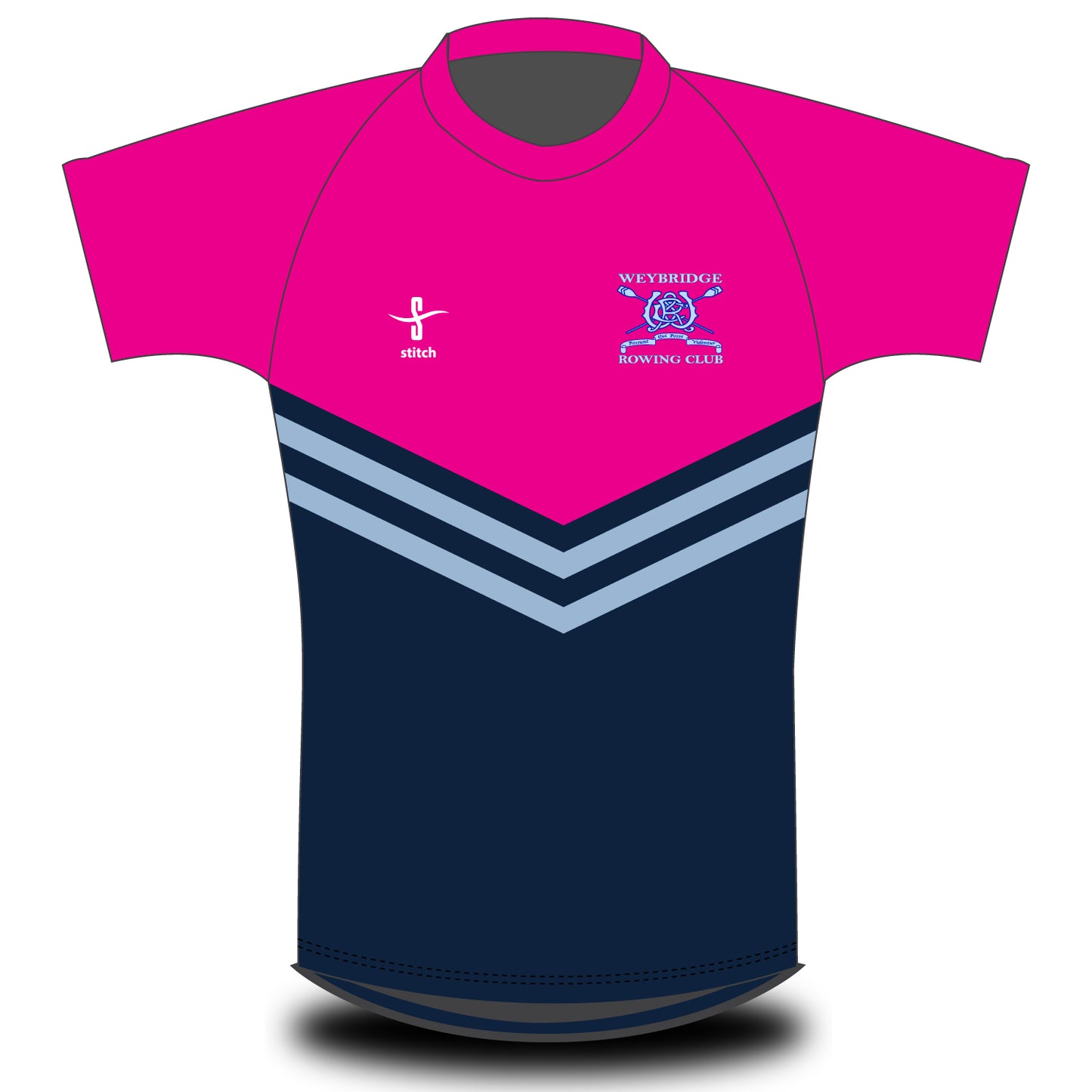 Weybridge Rowing Club Chevron T-shirt