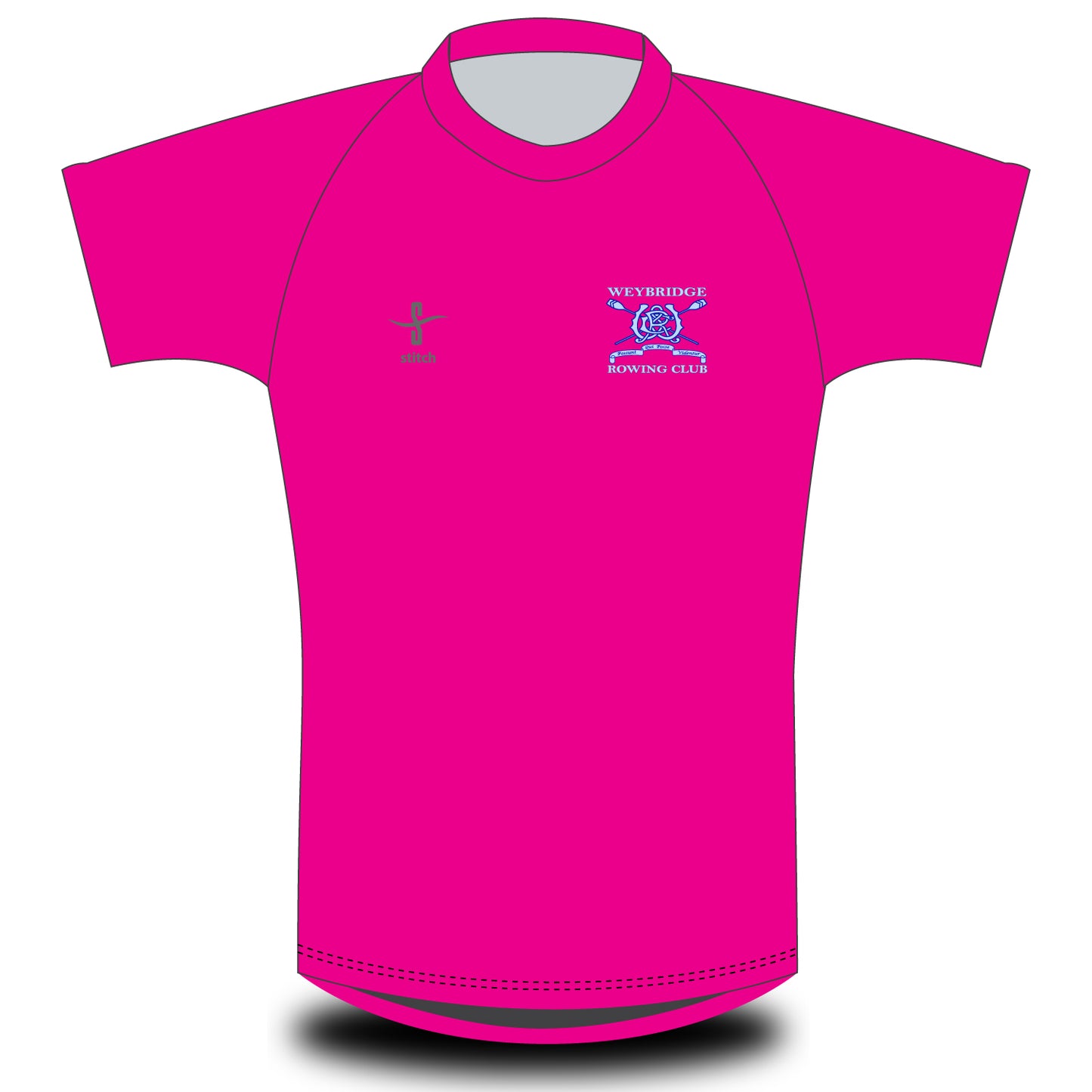 Weybridge Rowing Club Fluorescent T-shirt