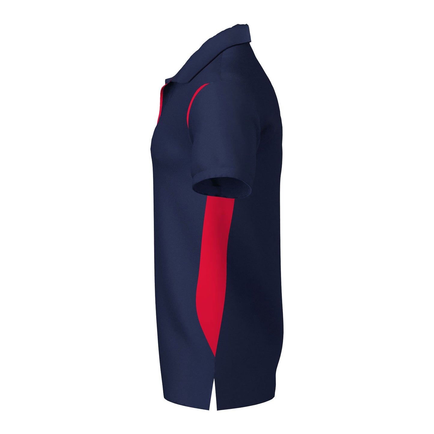 Fishguard Bay Yacht Club Navy Red Polo Shirt