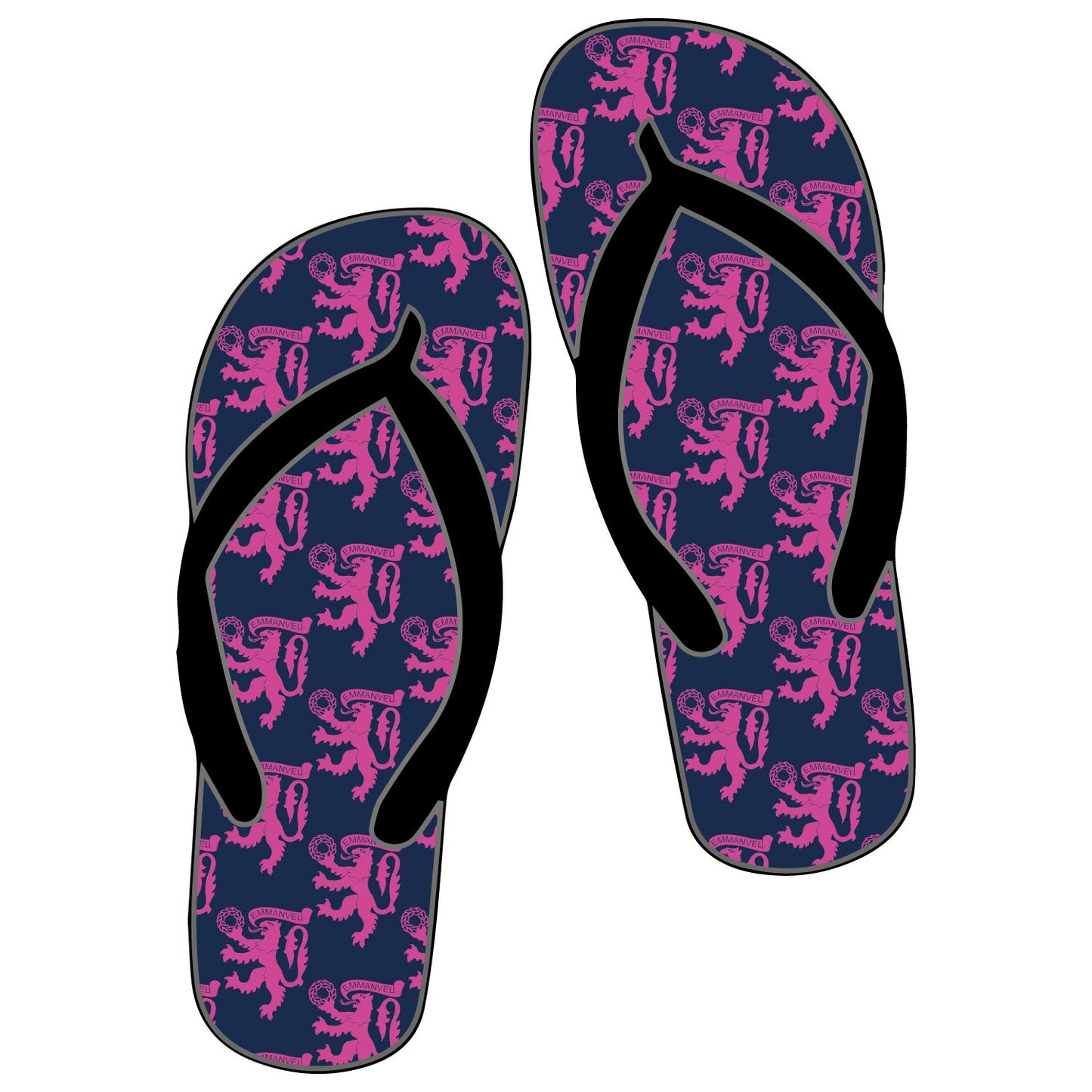 Emmanuel College BC Flip Flops