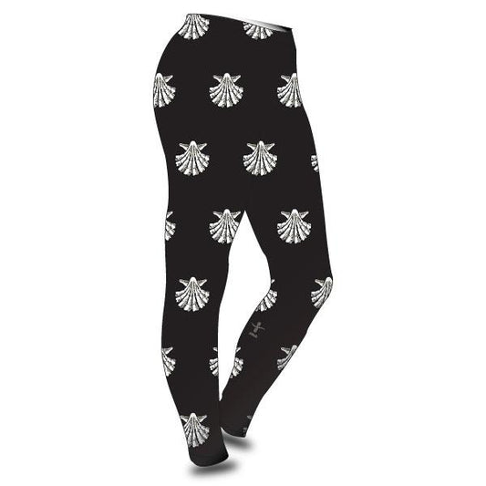 Linacre 'Black Clam' Leggings