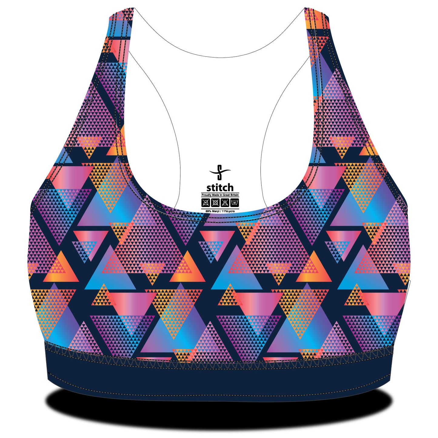 Stitch Rowing Sports Bra Illuminati