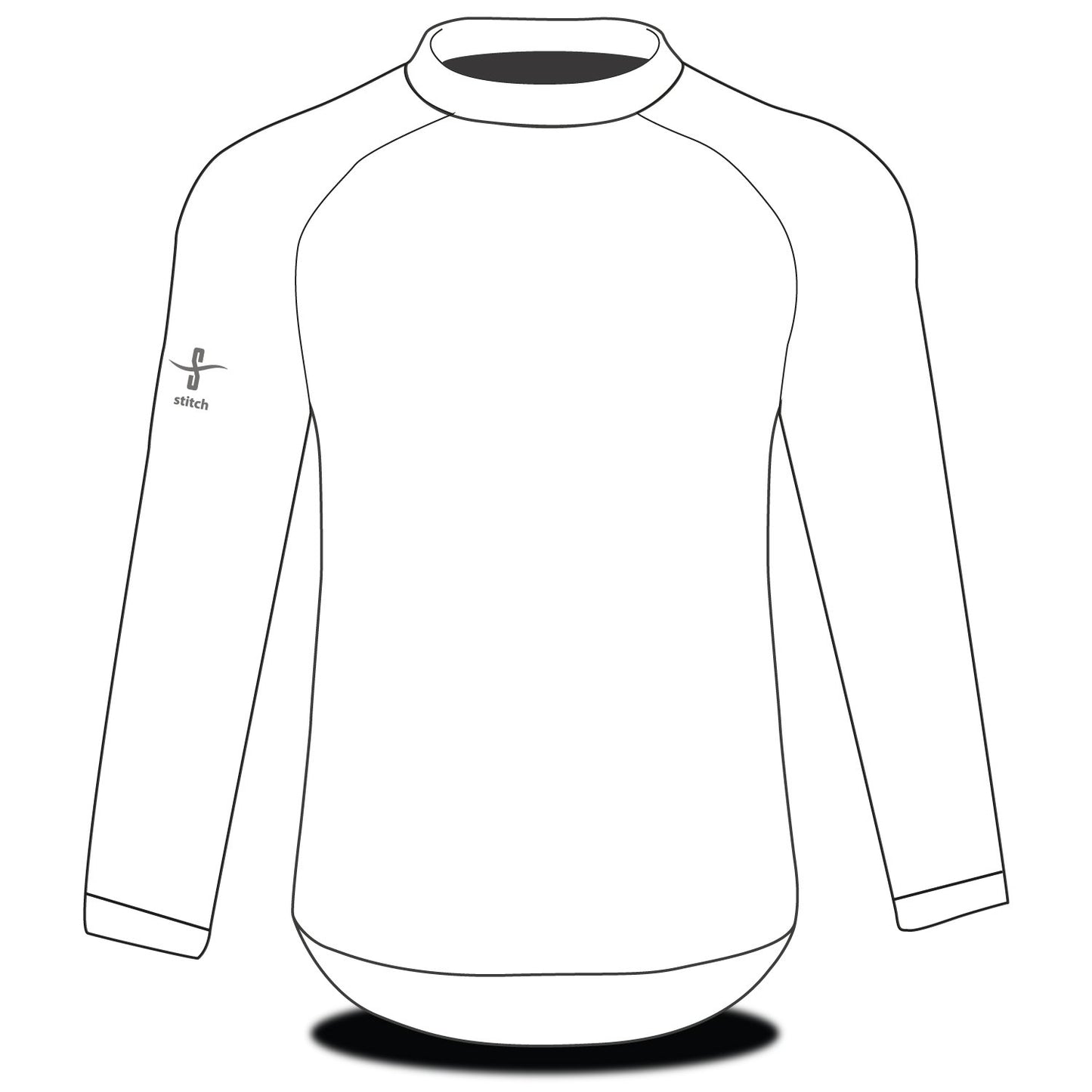 Stitch Rowing Tech Top Long Sleeve Plain