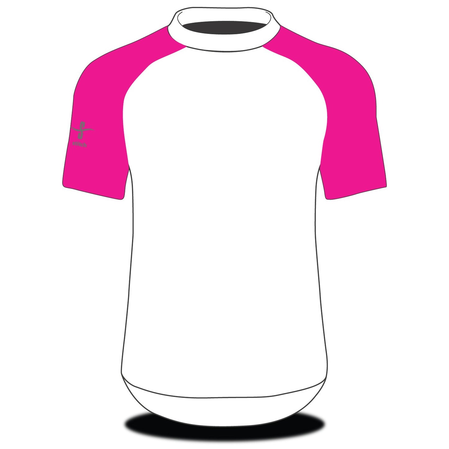 Fluorescent Pink Tech Top