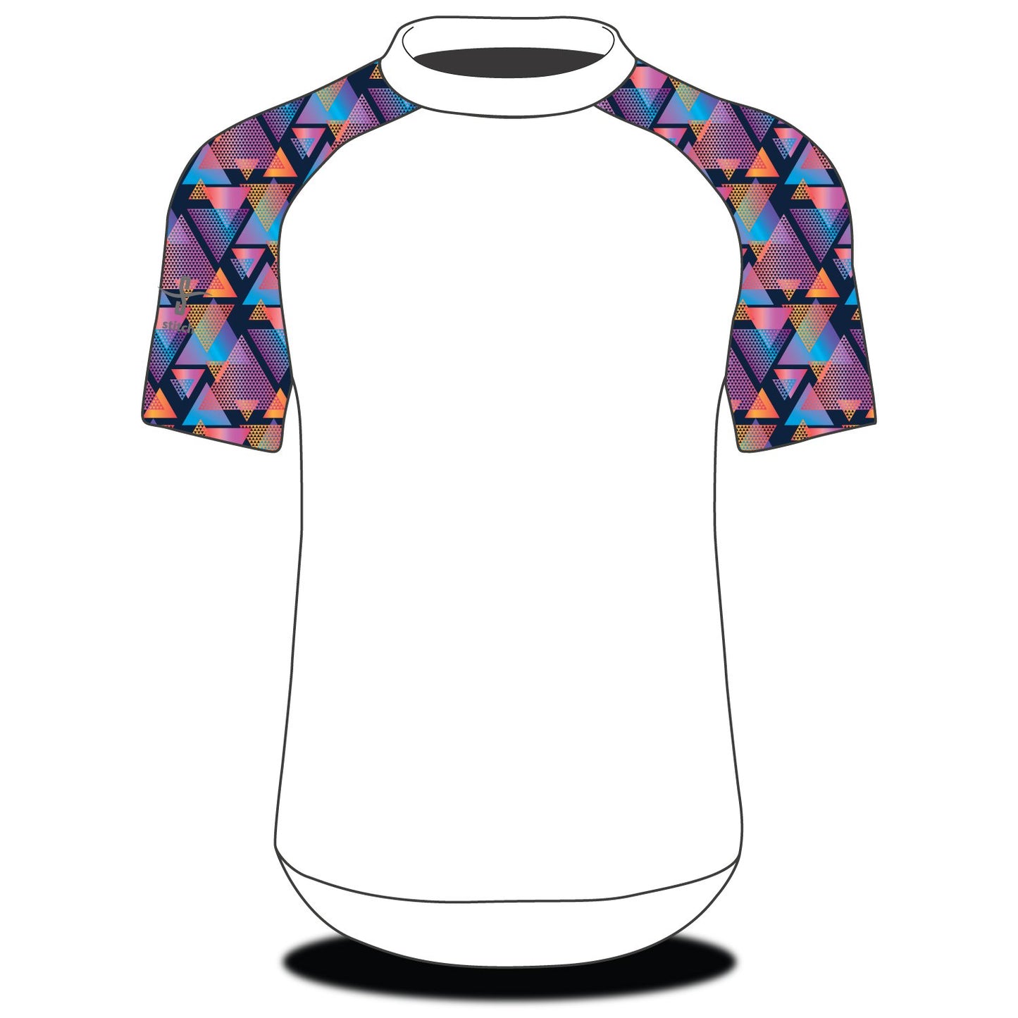 Stitch Rowing Tech Top Short Sleeve Illuminati