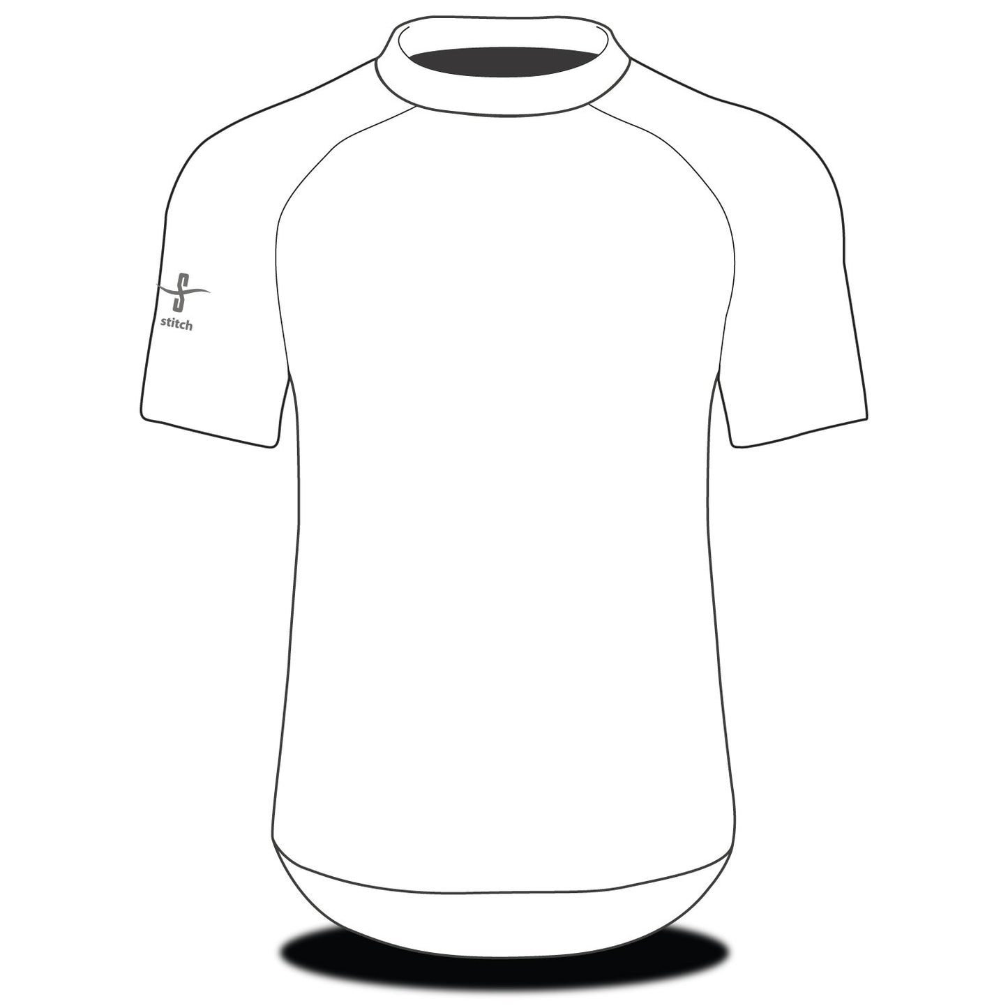 Stitch Rowing Tech Top Short Sleeve Plain