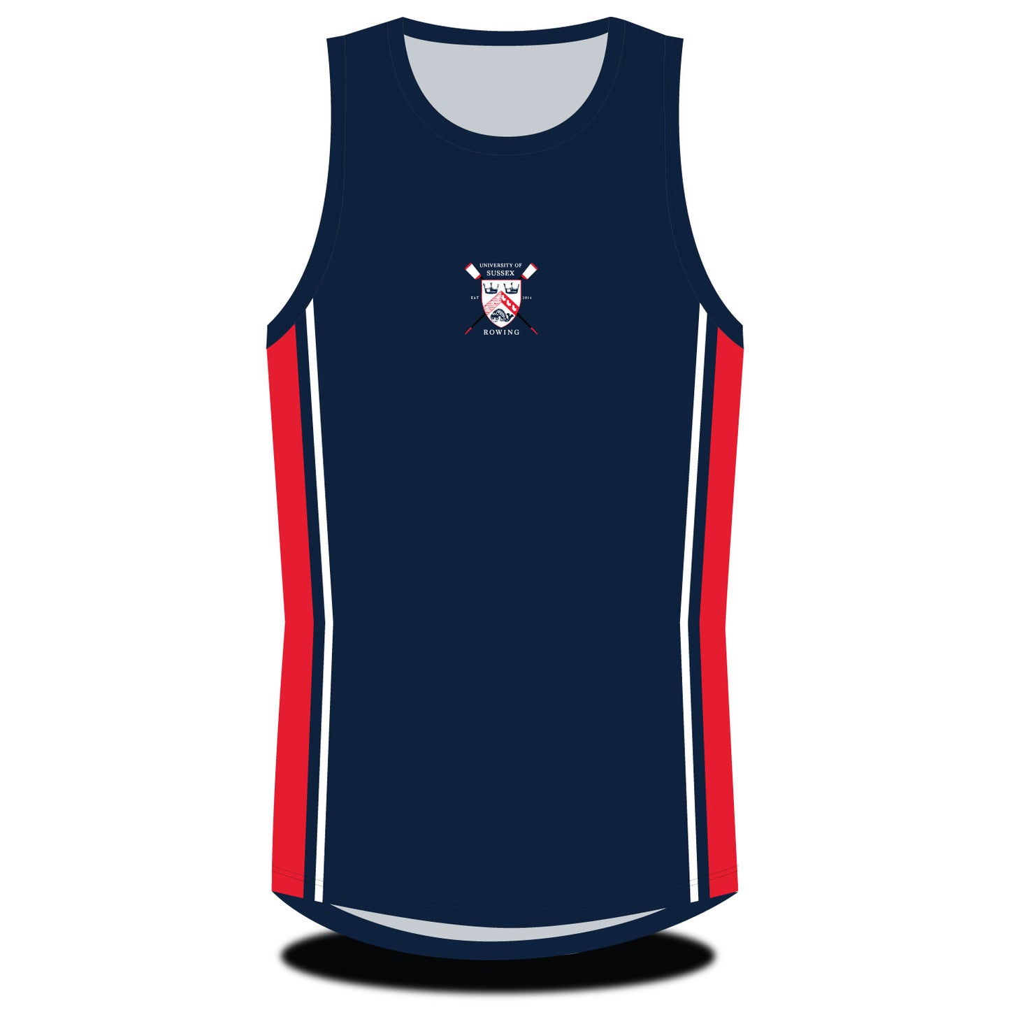 University of Sussex Rowing Vest Side Stripe