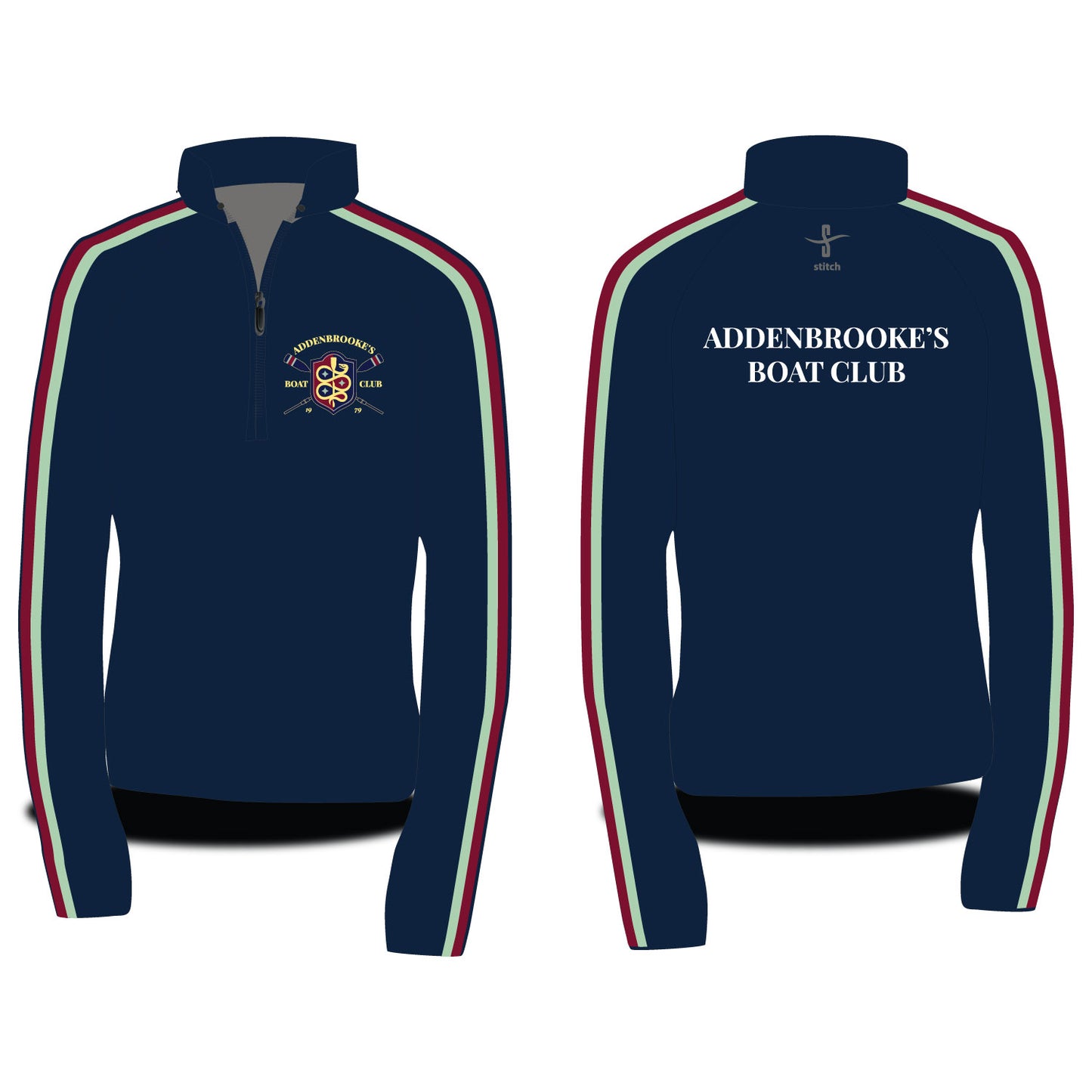 Addenbrooke's Boat Club Dark Morning Fleece 3x1