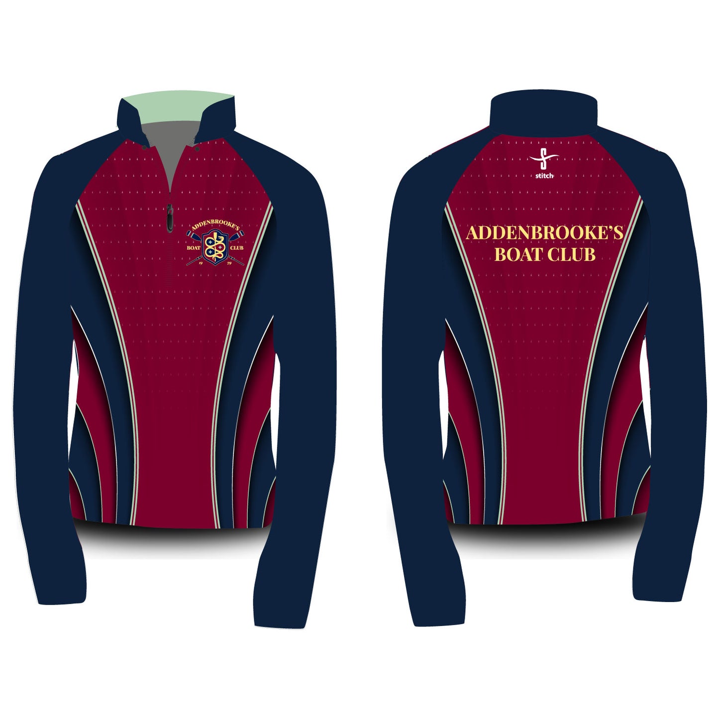 Addenbrooke's Boat Club Sublimated Fleece Option 1