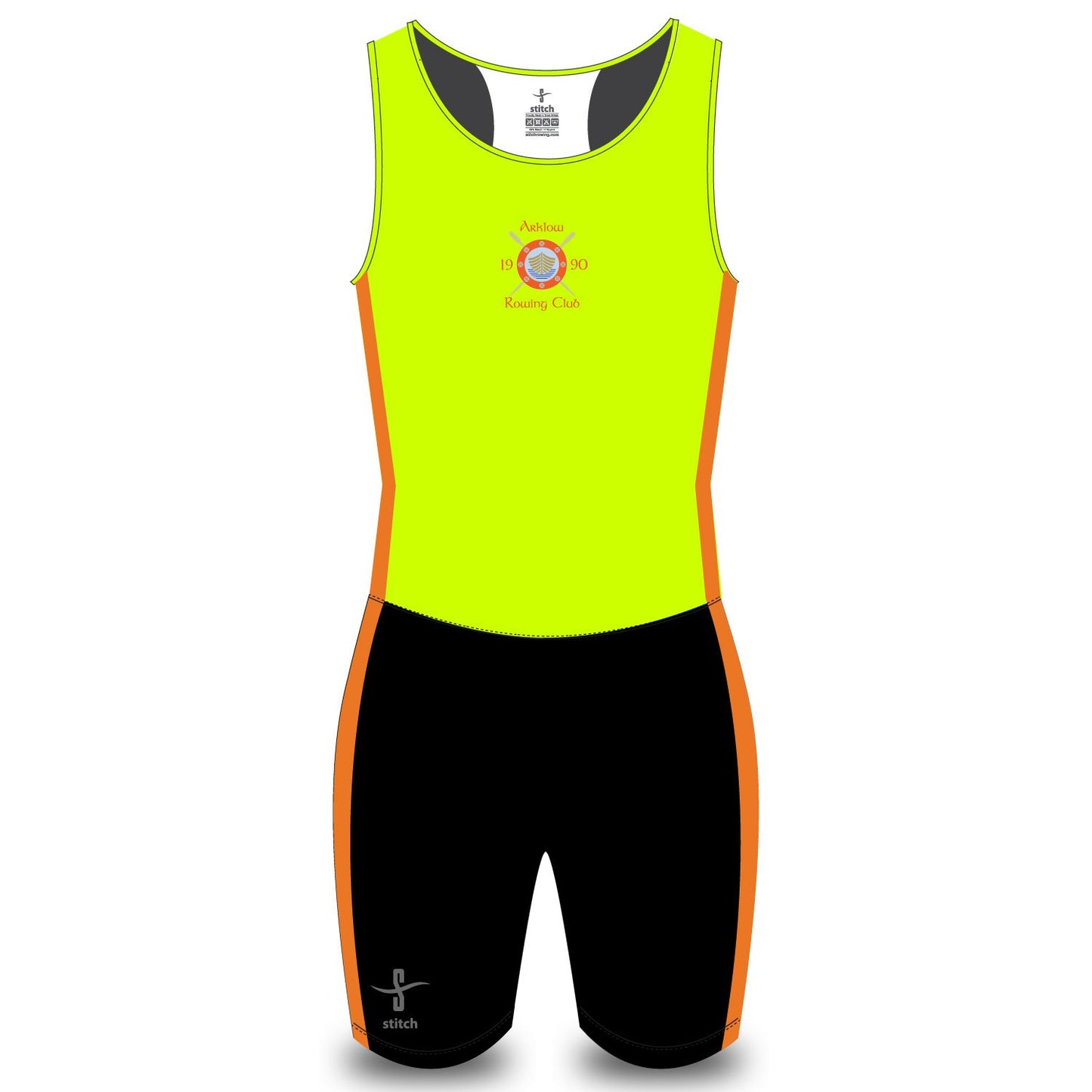 Arklow Rowing Club AIO Fluo Yellow