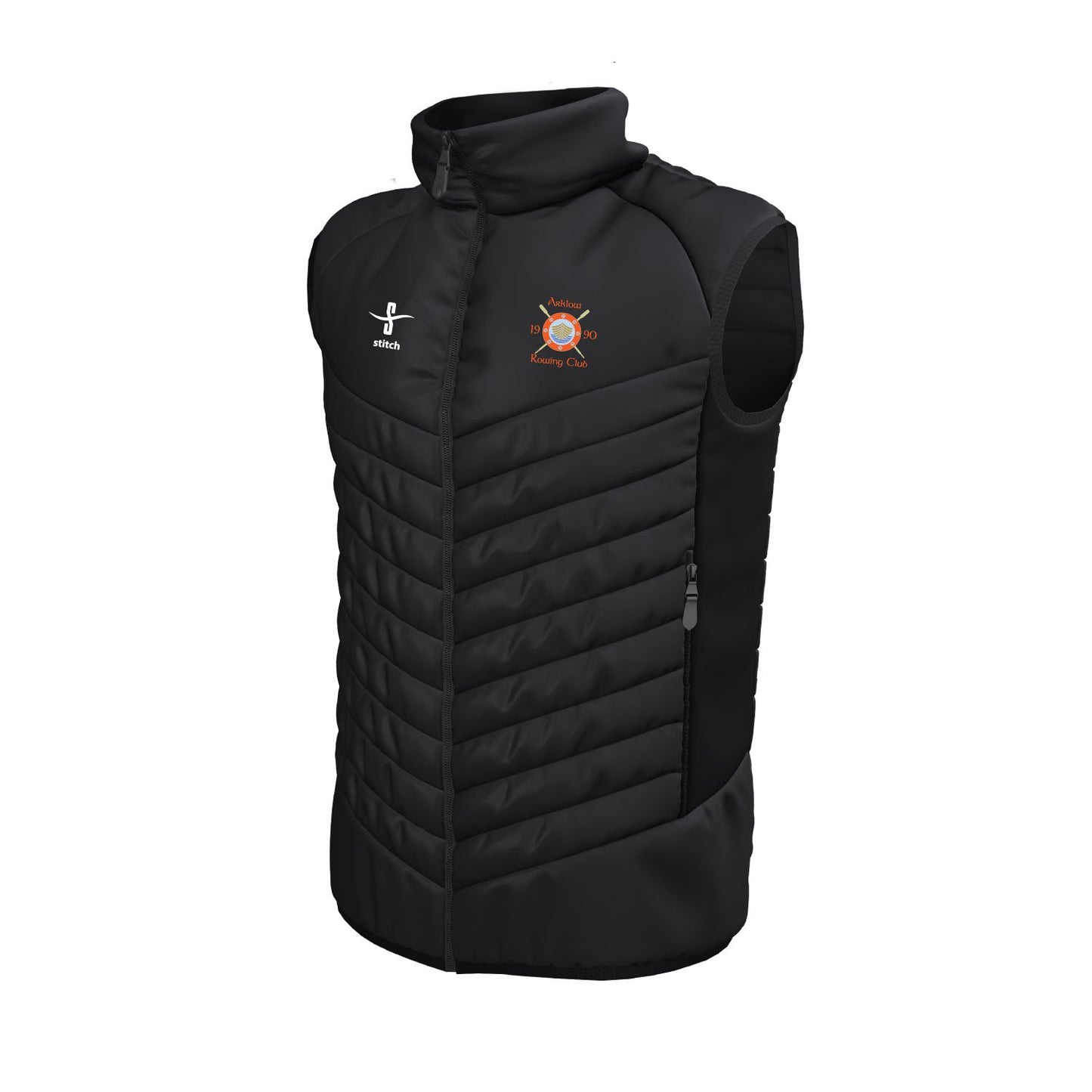 Arklow Rowing Club Leisure Gilet Black