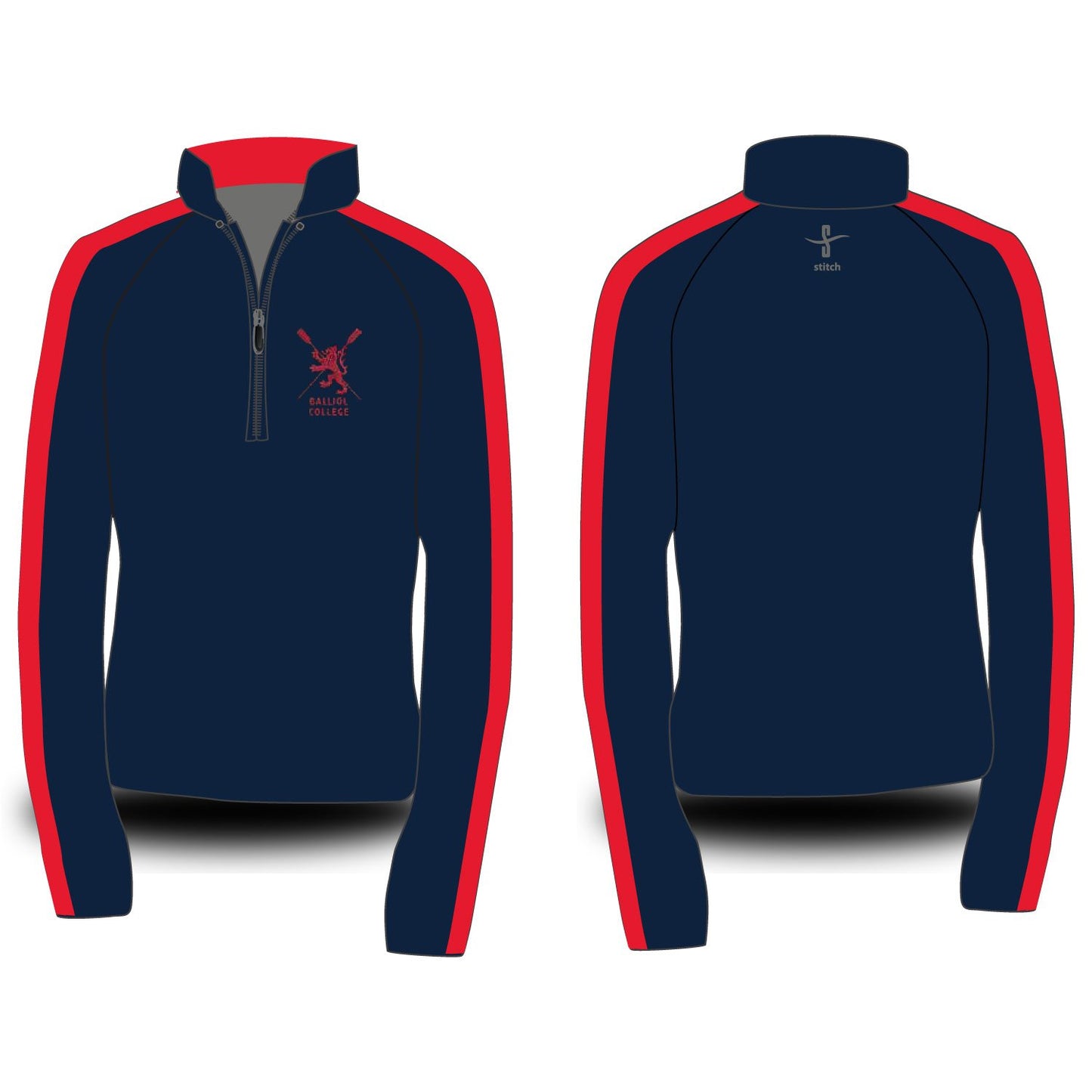 Balliol College Boat Club Dark Morning Fleece