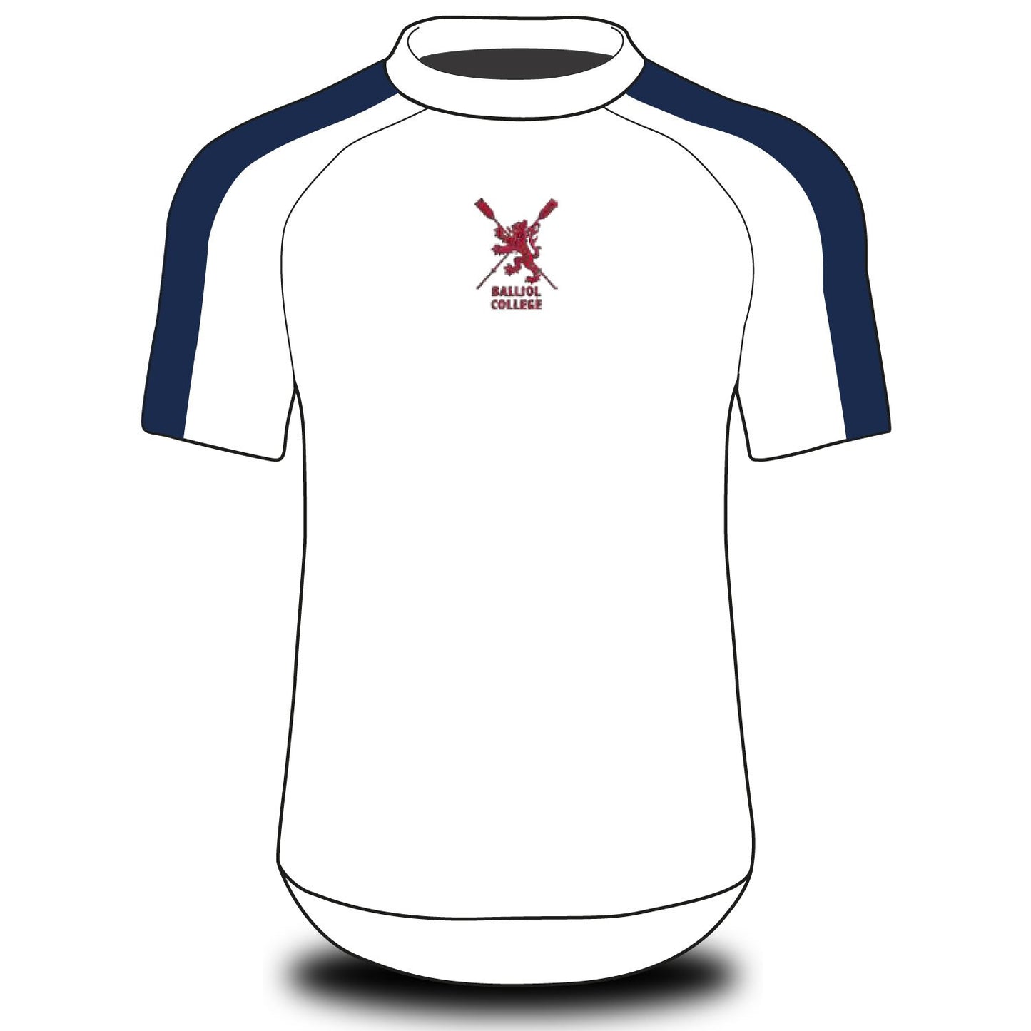 Balliol College Boat Club Tech Top Short Sleeve Mens