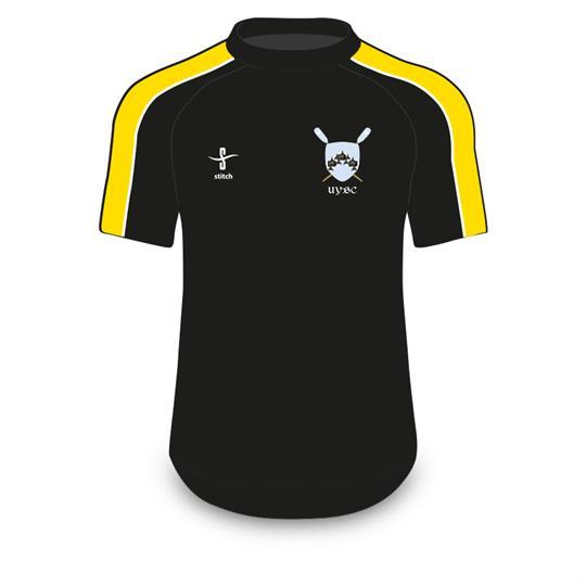 University of York Short Sleeved Tech Top Black