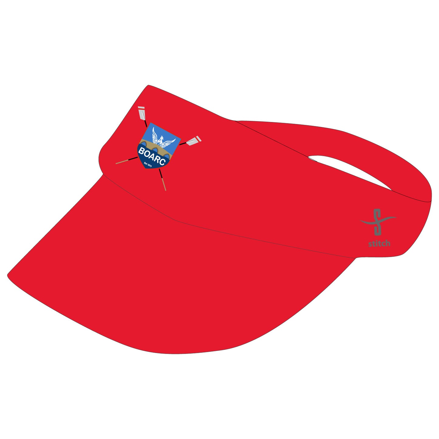 Bradford on Avon Rowing Club Red Visor
