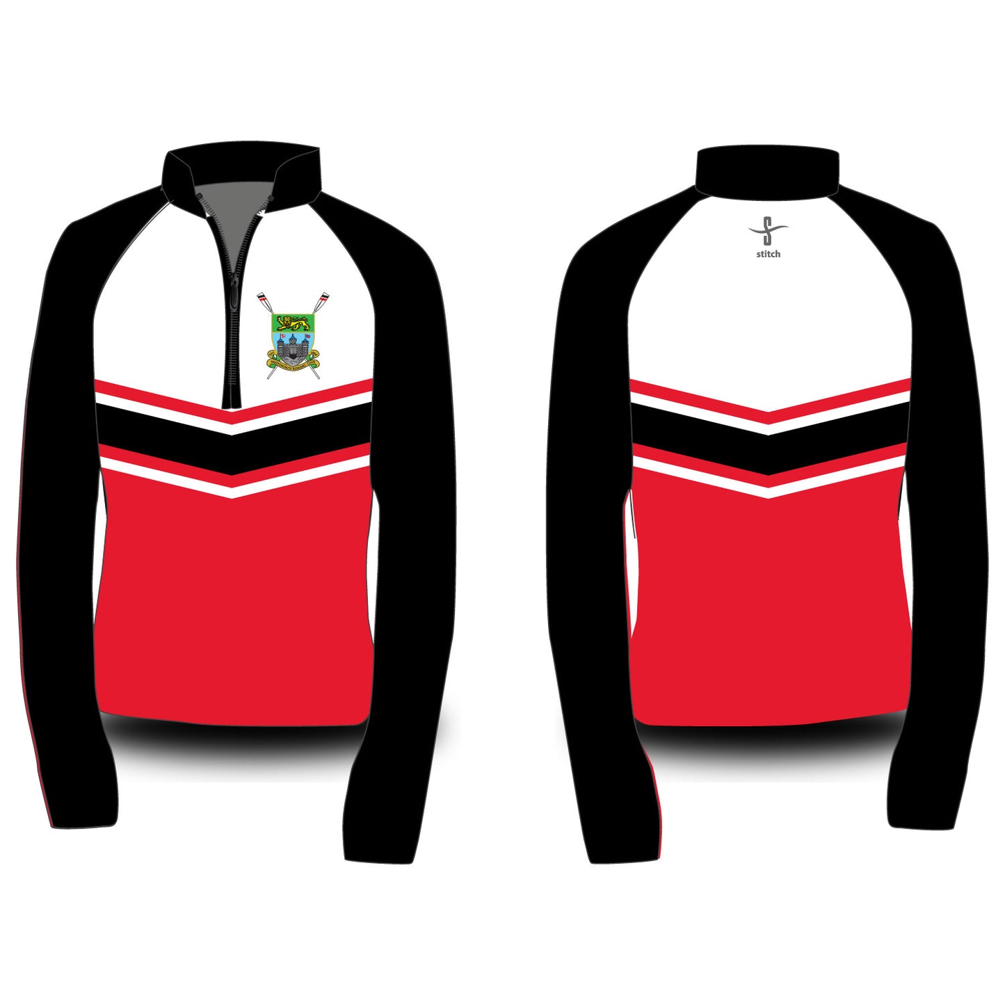 Bridgnorth Rowing Club Chevron Sublimated Fleece