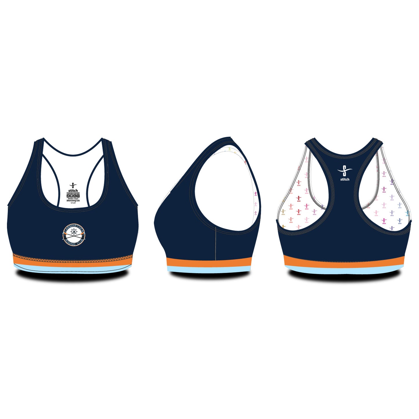 Carmarthen Rowing Club Sports Bra