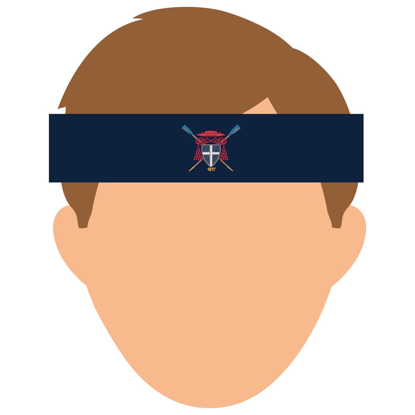 Christ Church College Boat Club Headband Navy