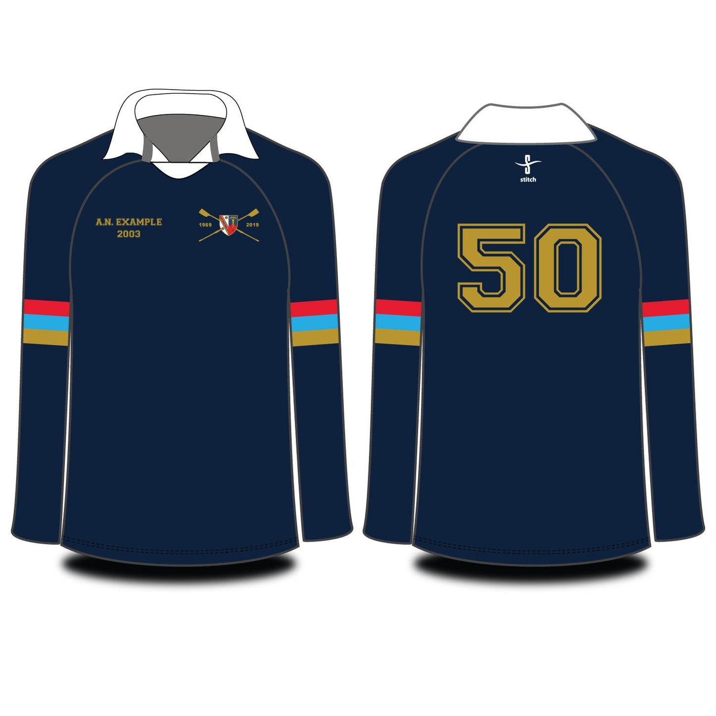 Darwin College 50th Anniversary Rugby Shirt