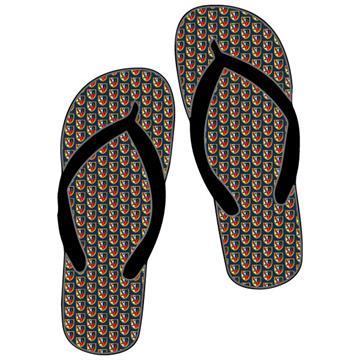 Darwin College Flip Flops